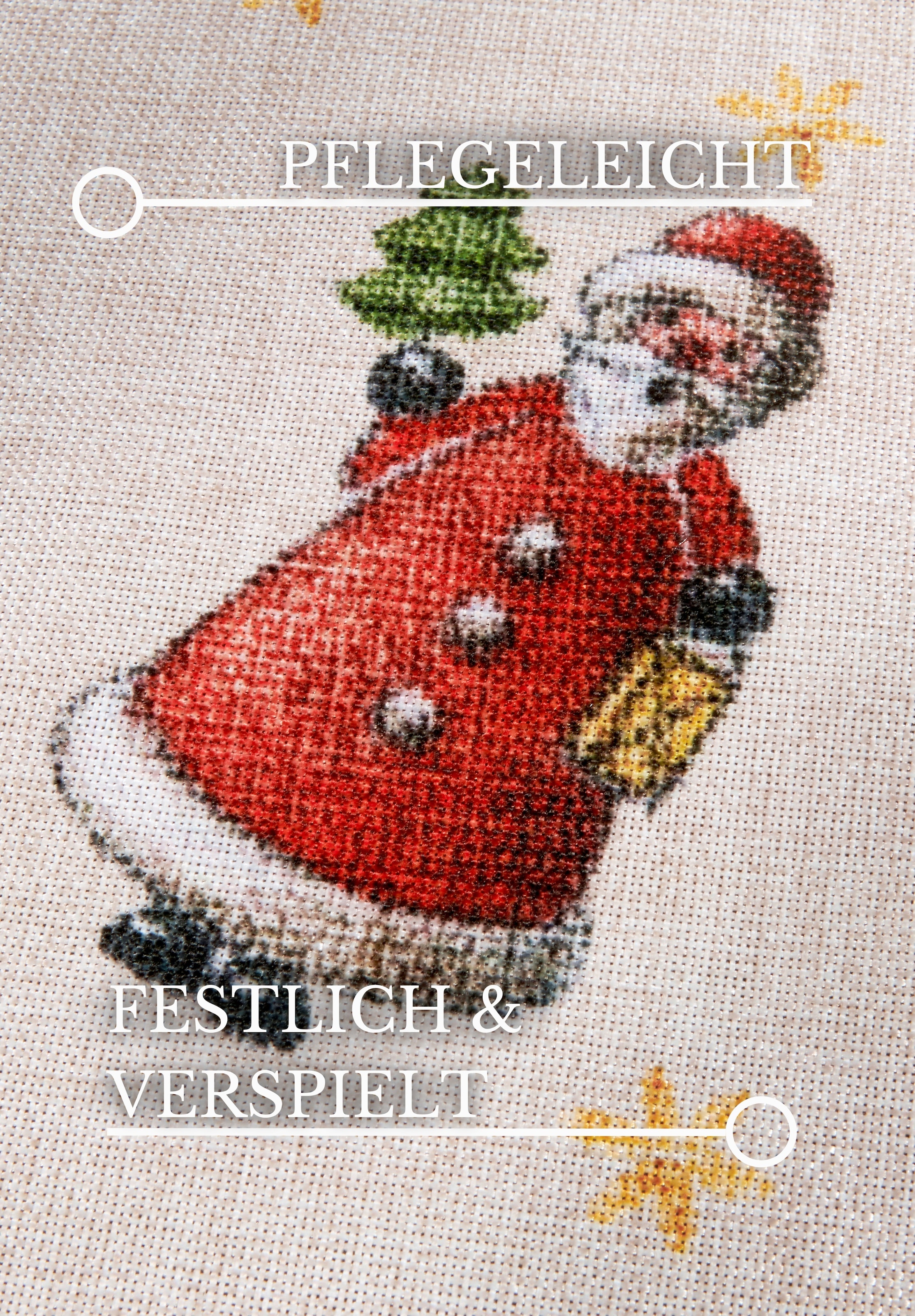 Villeroy & Boch Teppich »Nostalgic Toy's Delight, eckig, rund und Läufer«, rechteckig, 3 mm Höhe, Weihnachten, Wohnzimmer, Flur, Geschenk, Toys Delight, Dekoration