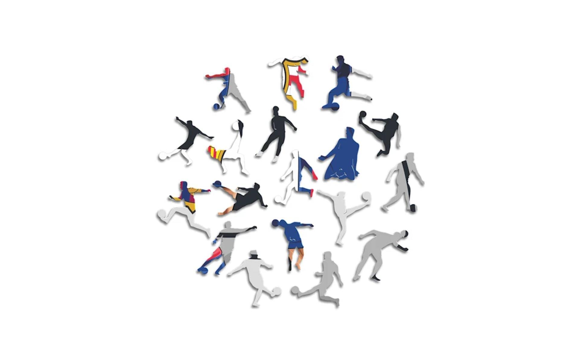 Puzzle »Iconic FC Barcelona – Robert Lewandowski«, Holzart: Birke (Herkunftsland: China)