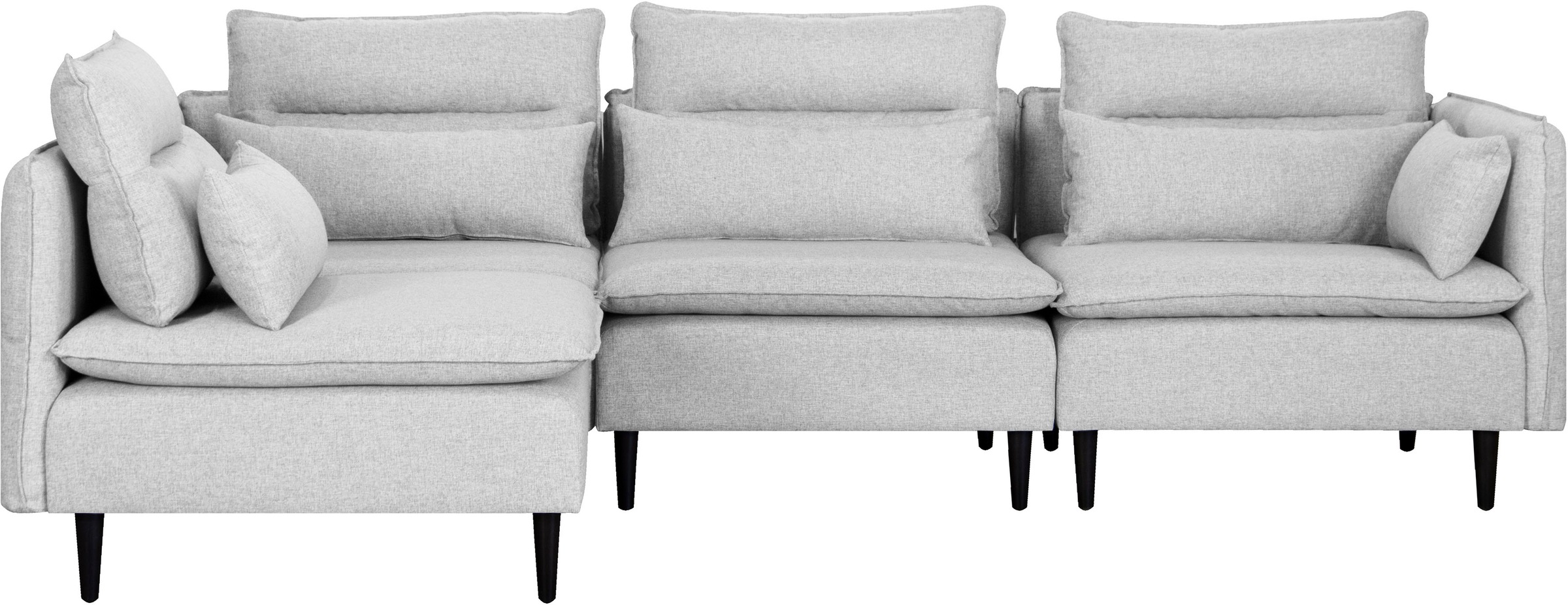 andas Ecksofa »ALVIK L-Form«, zusammengesetzt aus Modulen, erweiterbar mit Modulen der Serie