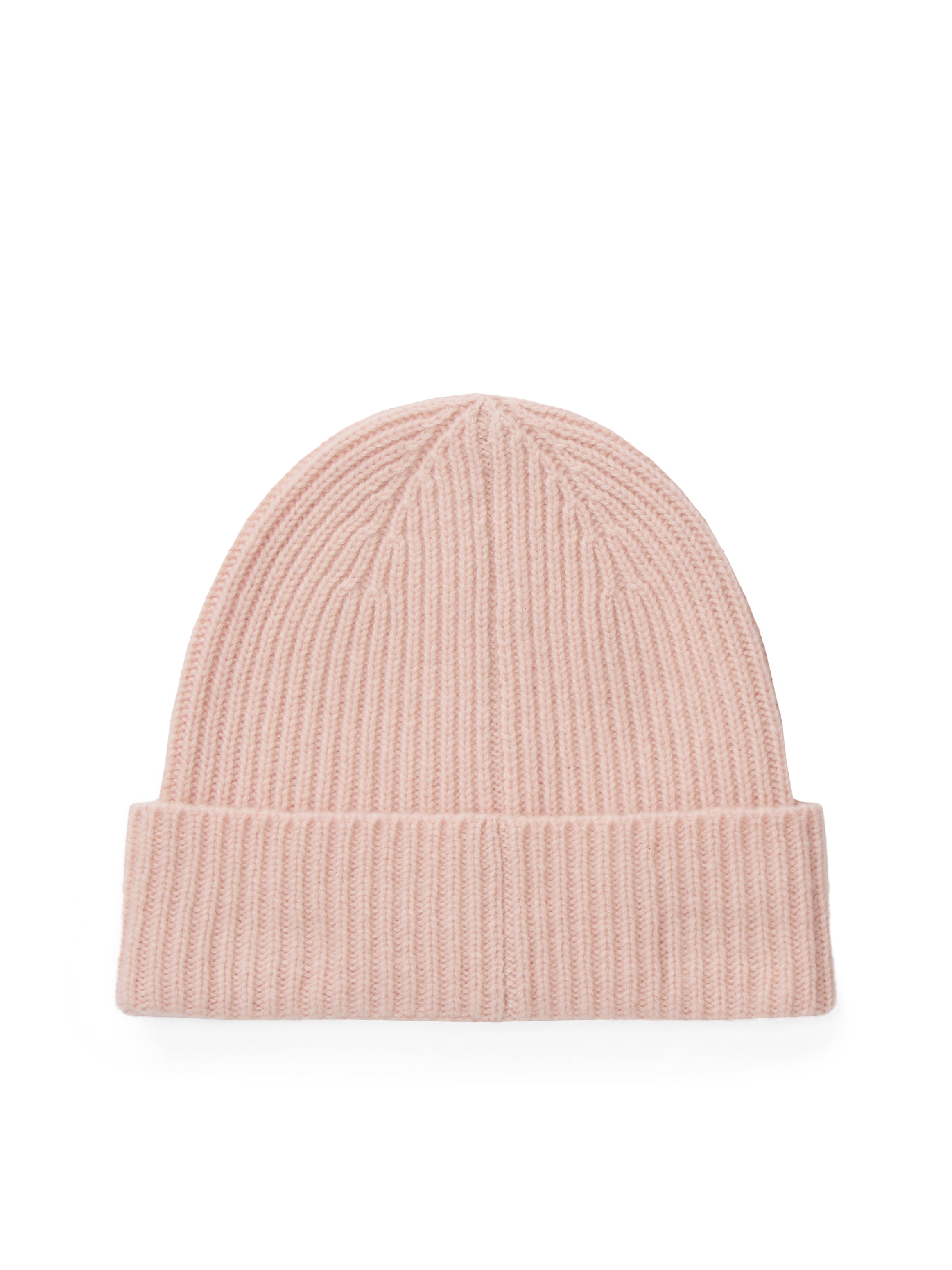 Tommy Hilfiger Beanie »TH CASHMERE«, aus Rippstrick, Umschlag