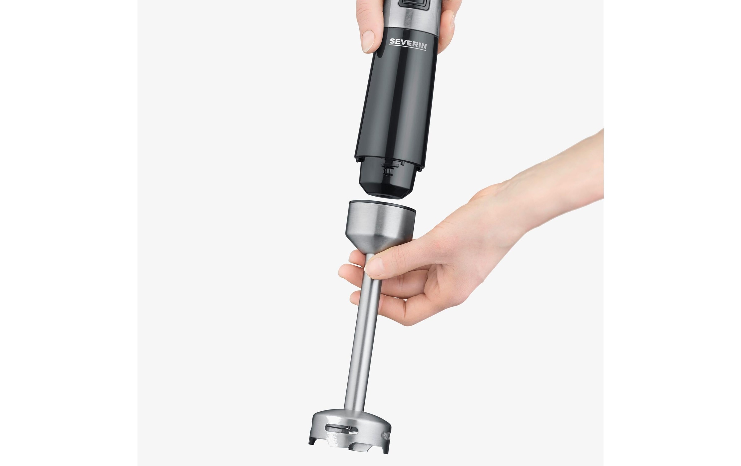 Severin Stabmixer »SM 3771 Schwarz/Silberfarben«