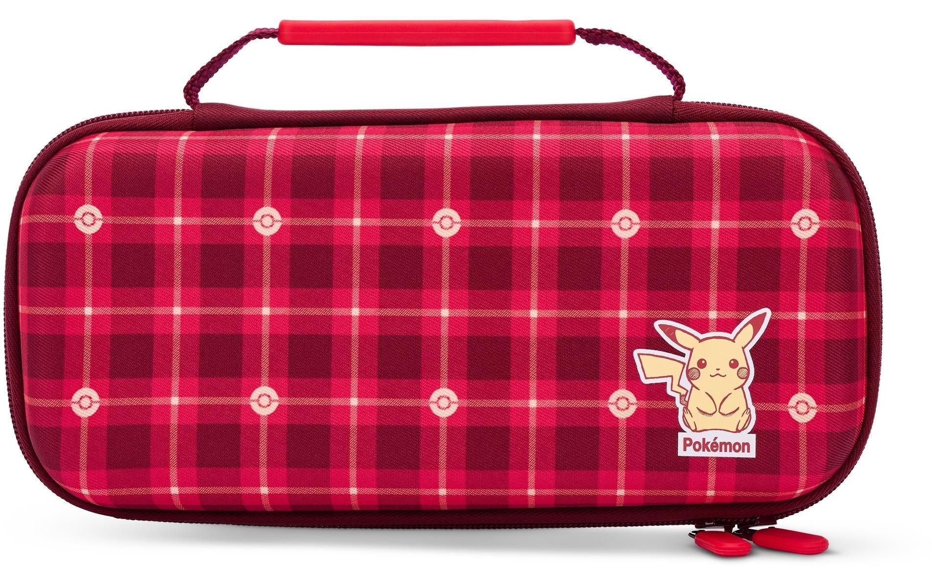 PowerA Nintendo-Schutzhülle »Protection Case Pikachu Plaid«, Nintendo Switch-Nintendo Switch Lite