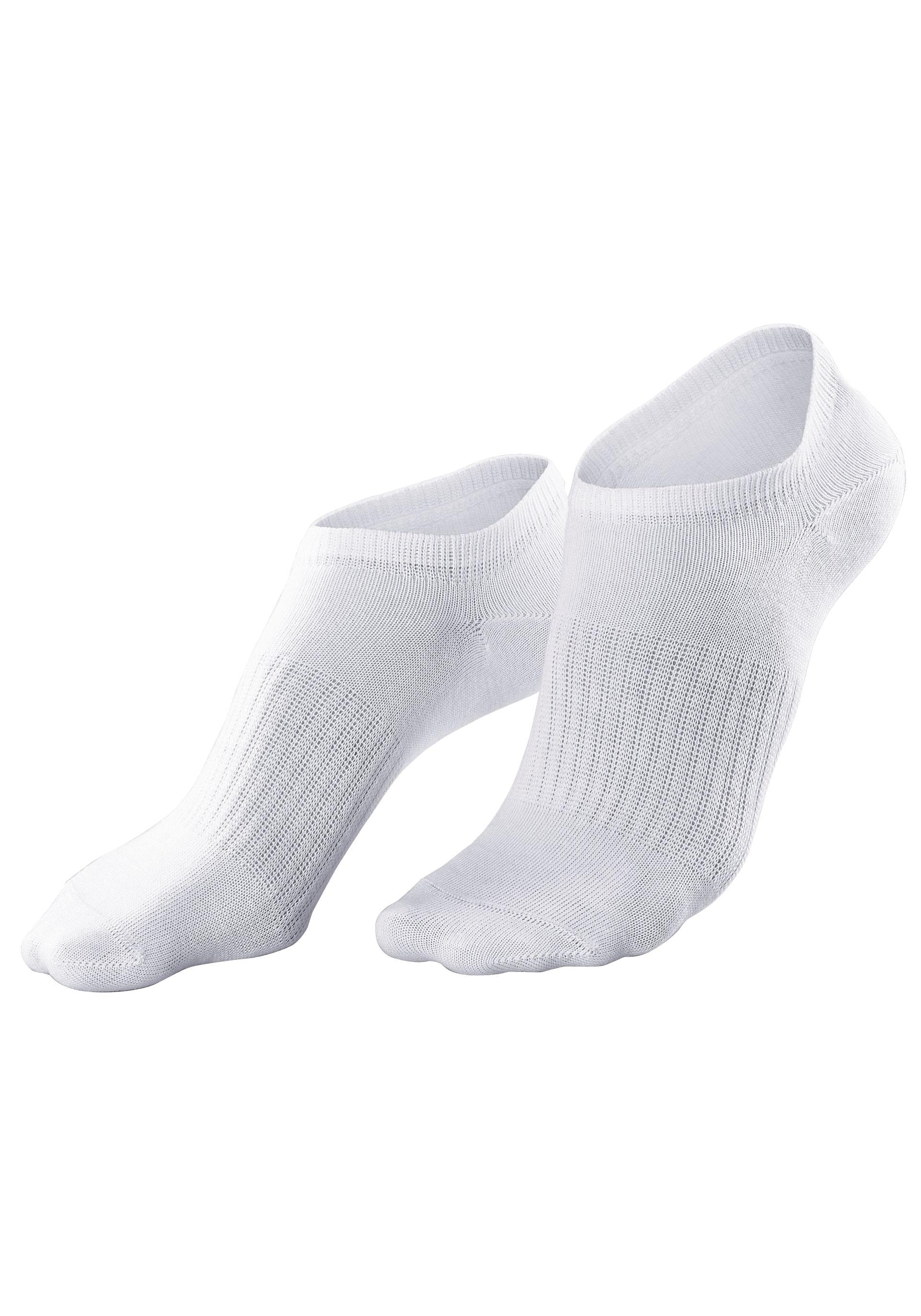 LASCANA ACTIVE Sneakersocken, (Set, 7 Paar), mit Mittelfussgummi