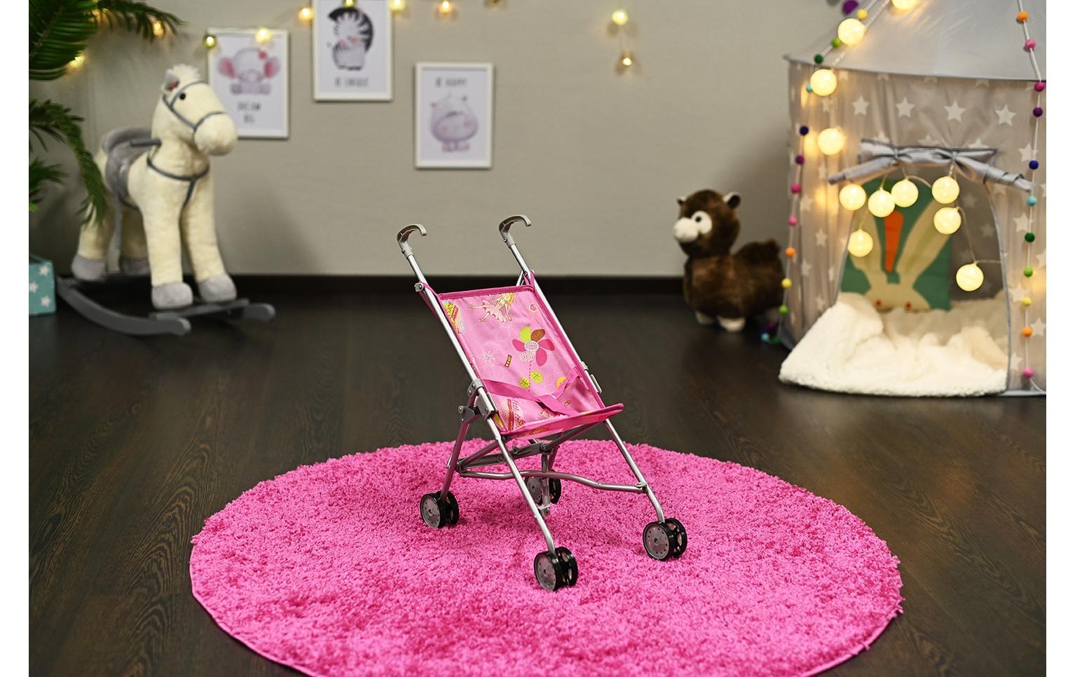 Knorrtoys® Puppenbuggy »Puppenbuggy Sim - pink little princess«