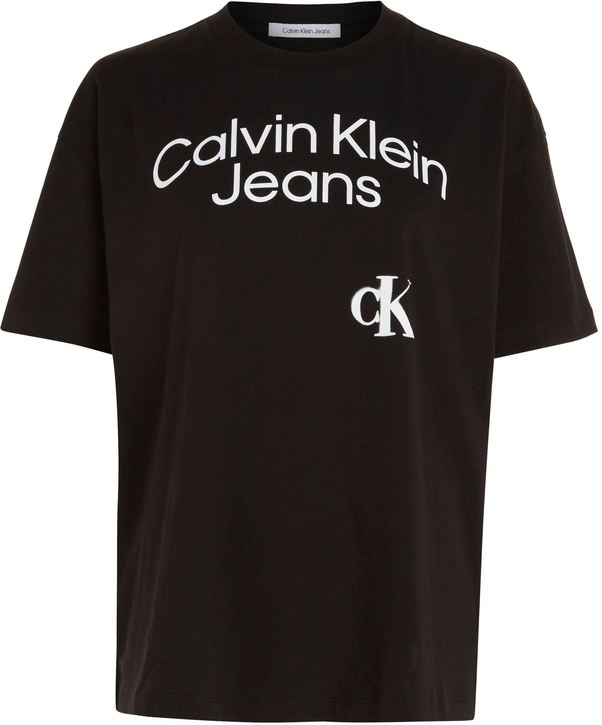 Calvin Klein T-Shirt, mit Jeans | online grossem Jelmoli-Versand Logoschriftzug bestellen