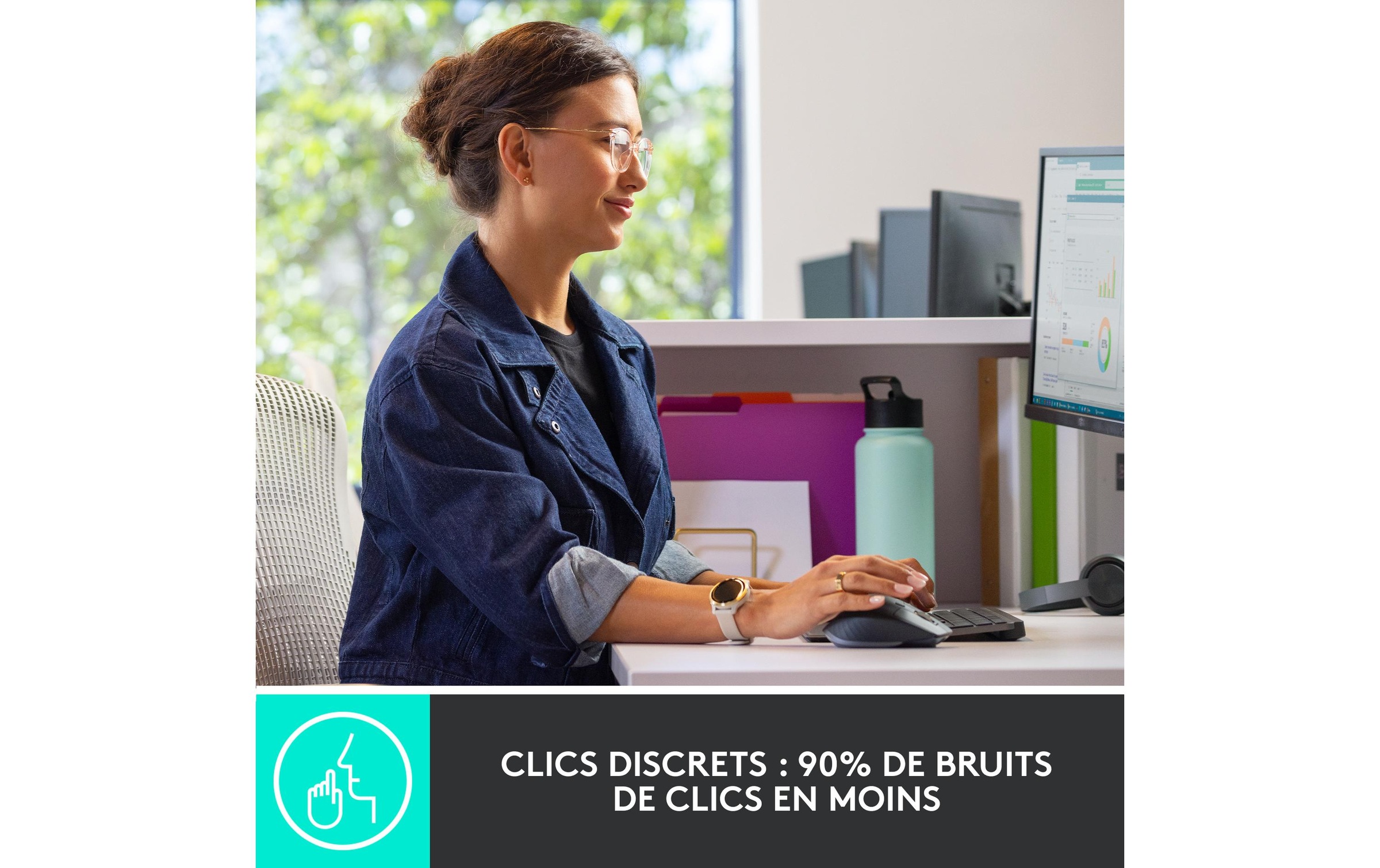 Logitech Tastatur- und Maus-Set »MX Keys Combo for Business 2. Gen«
