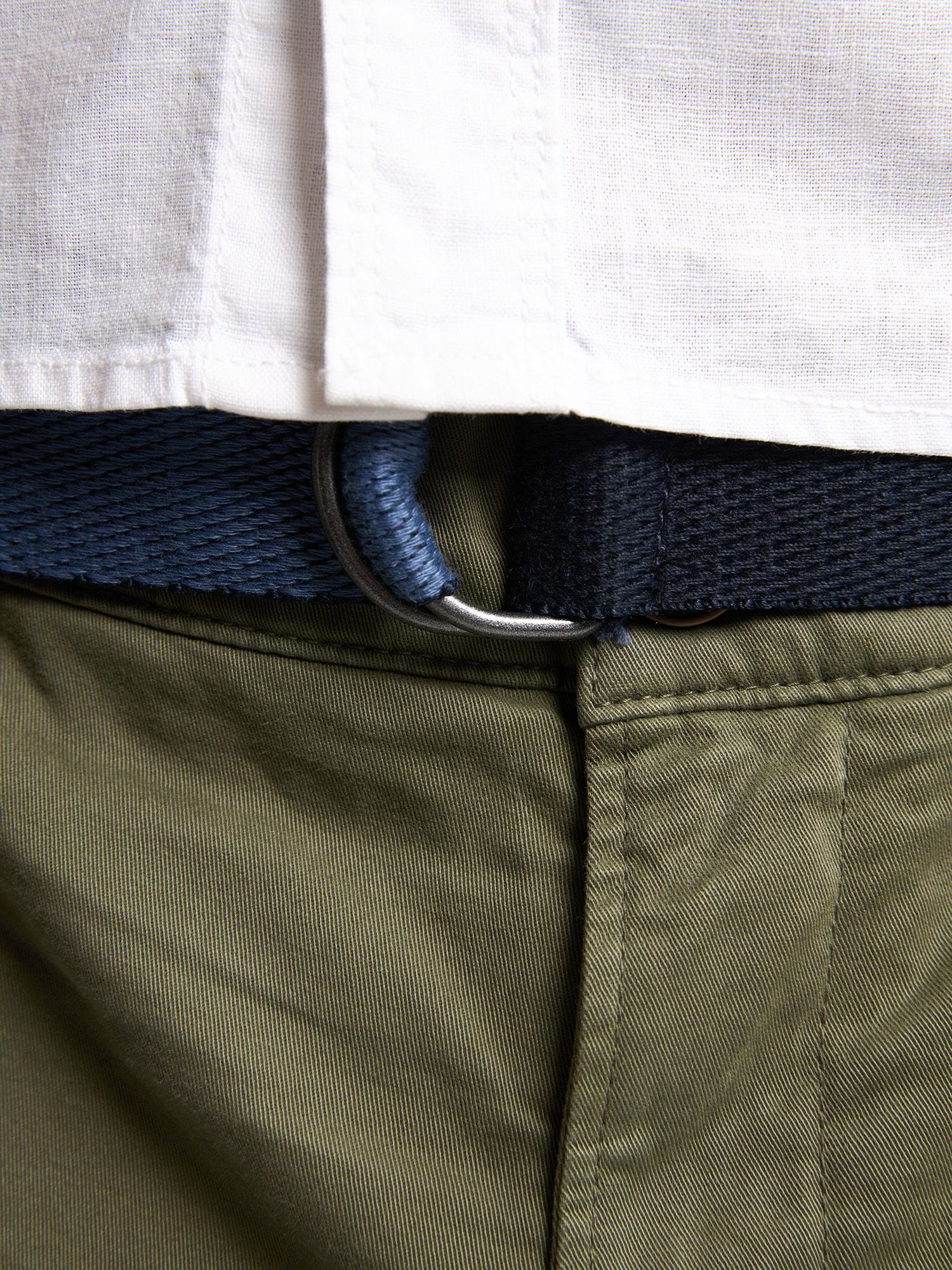 Petrol Industries Chinoshorts, Sommerhose mit Gürtel