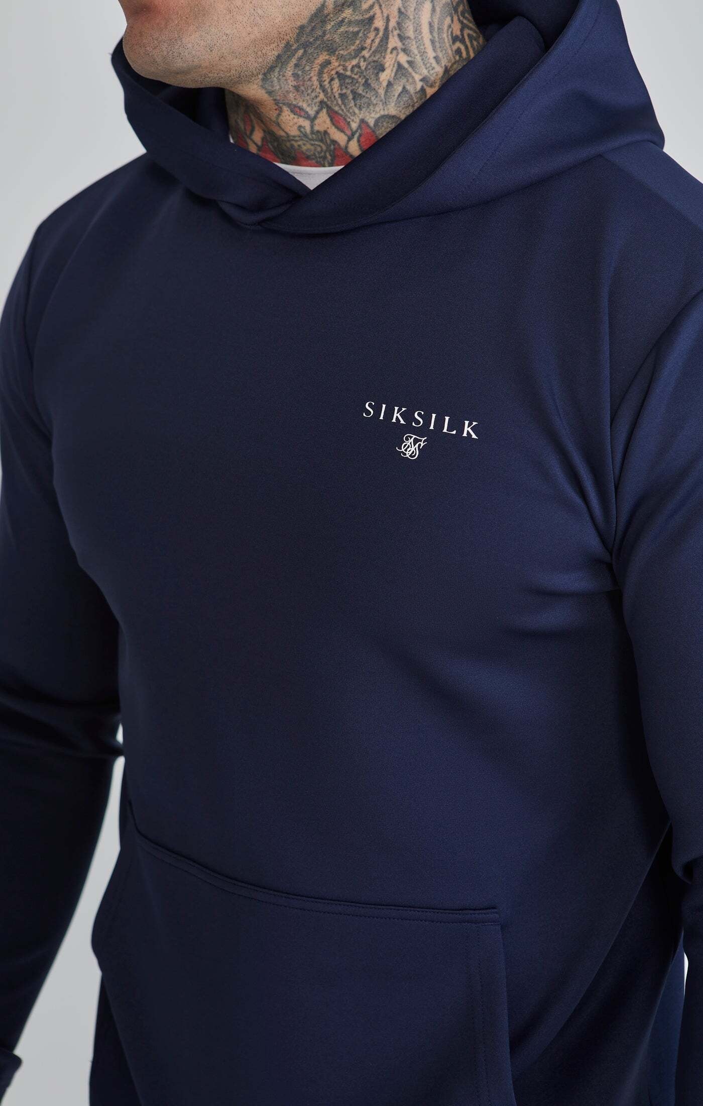 Siksilk Kapuzenpullover »Siksilk Sweatjacken Essentials Poly Hoodie«