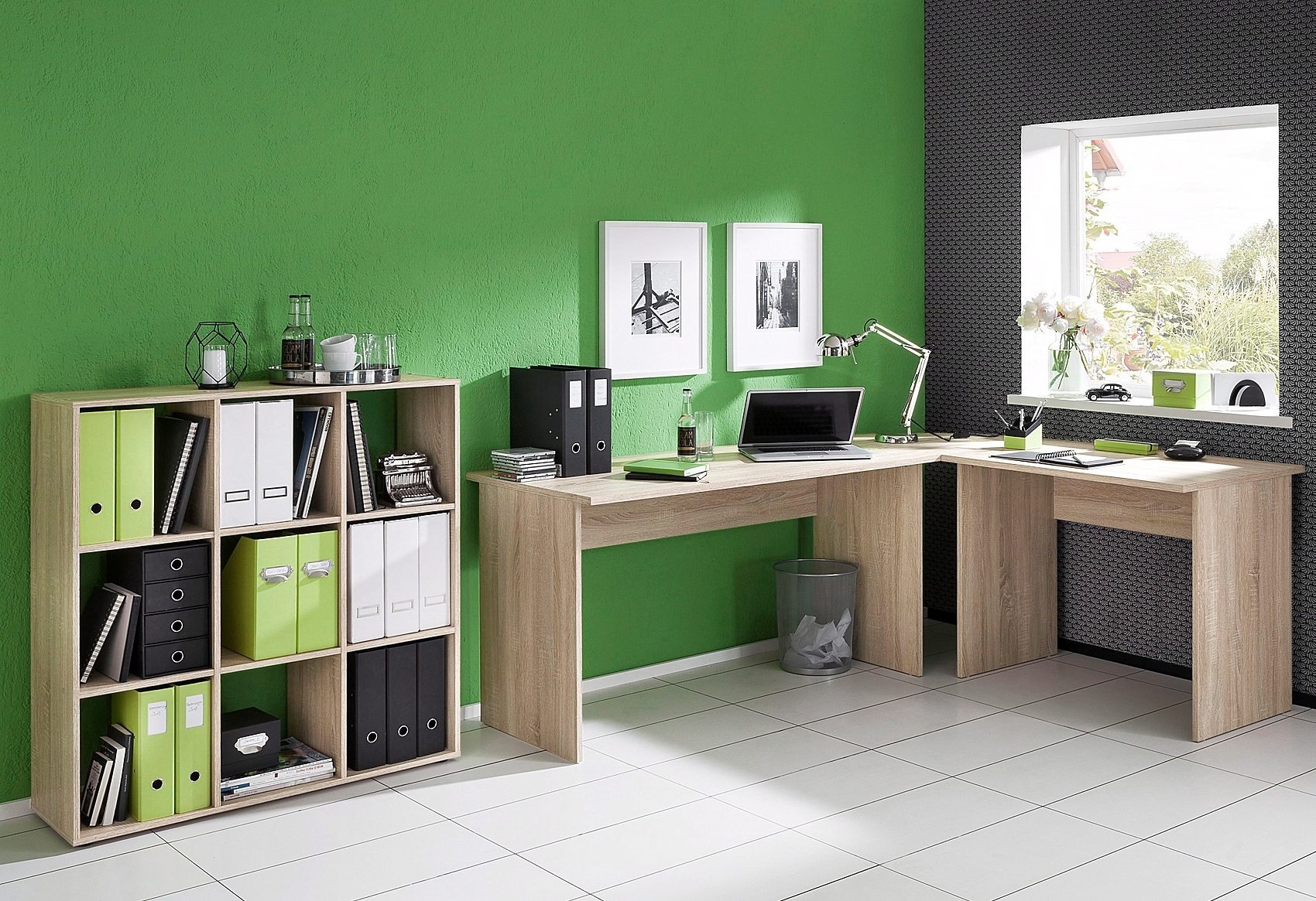 FMD Eckschreibtisch, moderner Winkel-Schreibtisch, Made online 205/155x75,4x65,0 in cm | Jelmoli-Versand Germany, kaufen