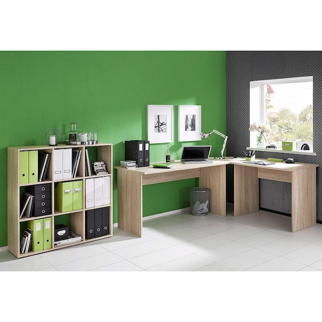 FMD Germany, Winkel-Schreibtisch, in moderner Eckschreibtisch, | Made 205/155x75,4x65,0 cm Jelmoli-Versand online kaufen