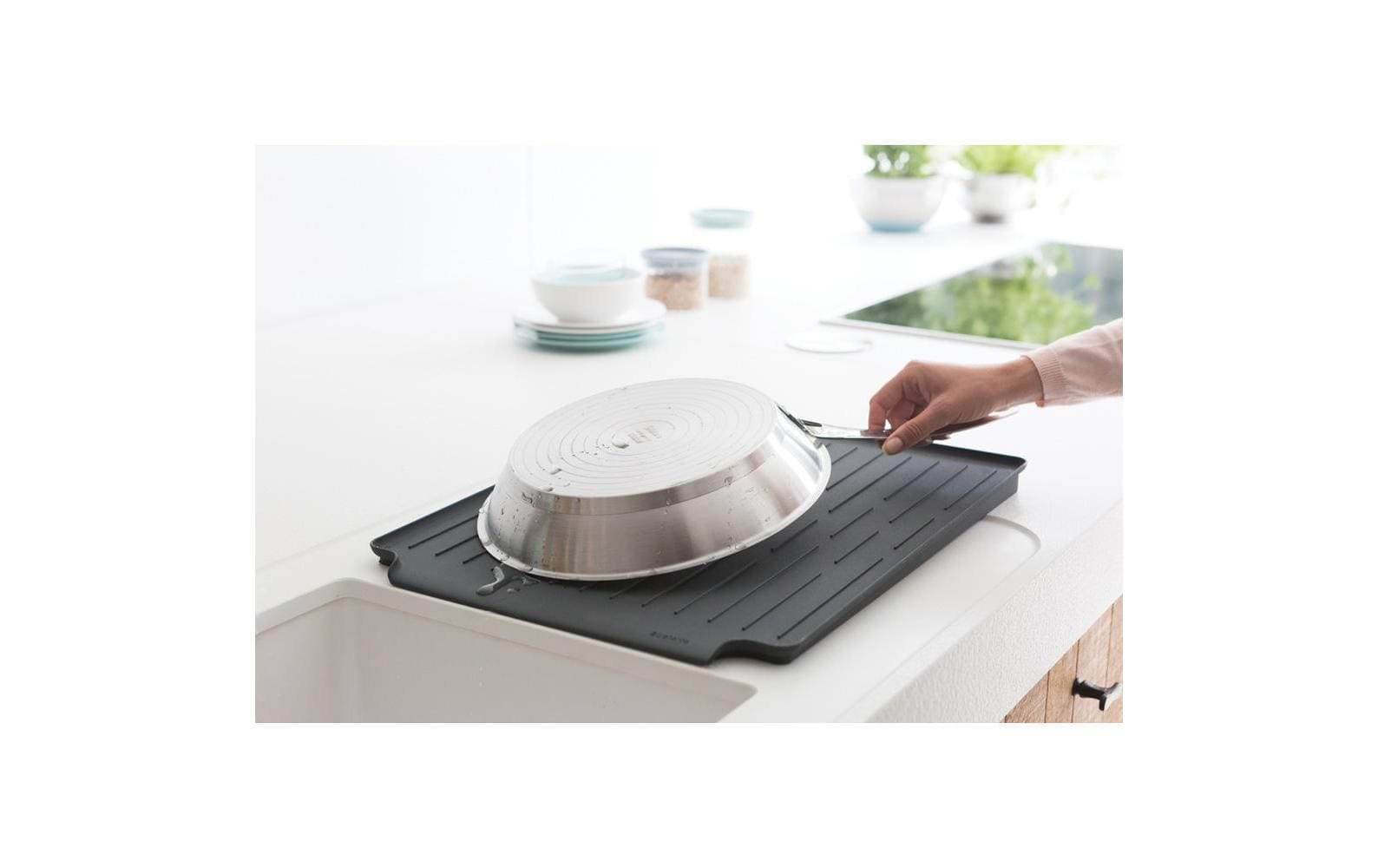 Brabantia Geschirrständer »dark grey«