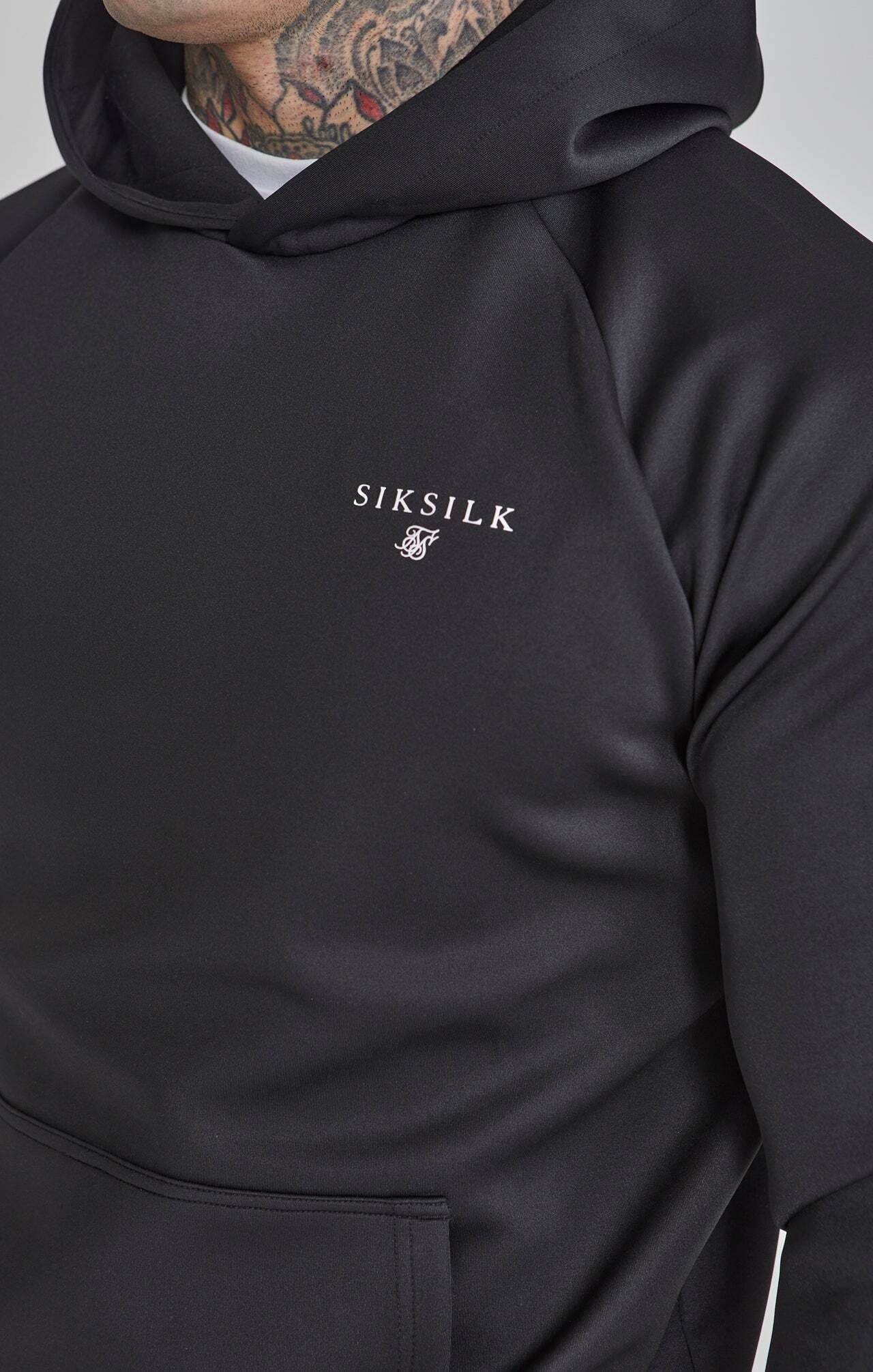 Siksilk Kapuzenpullover »Siksilk Sweatjacken Essentials Poly Hoodie«