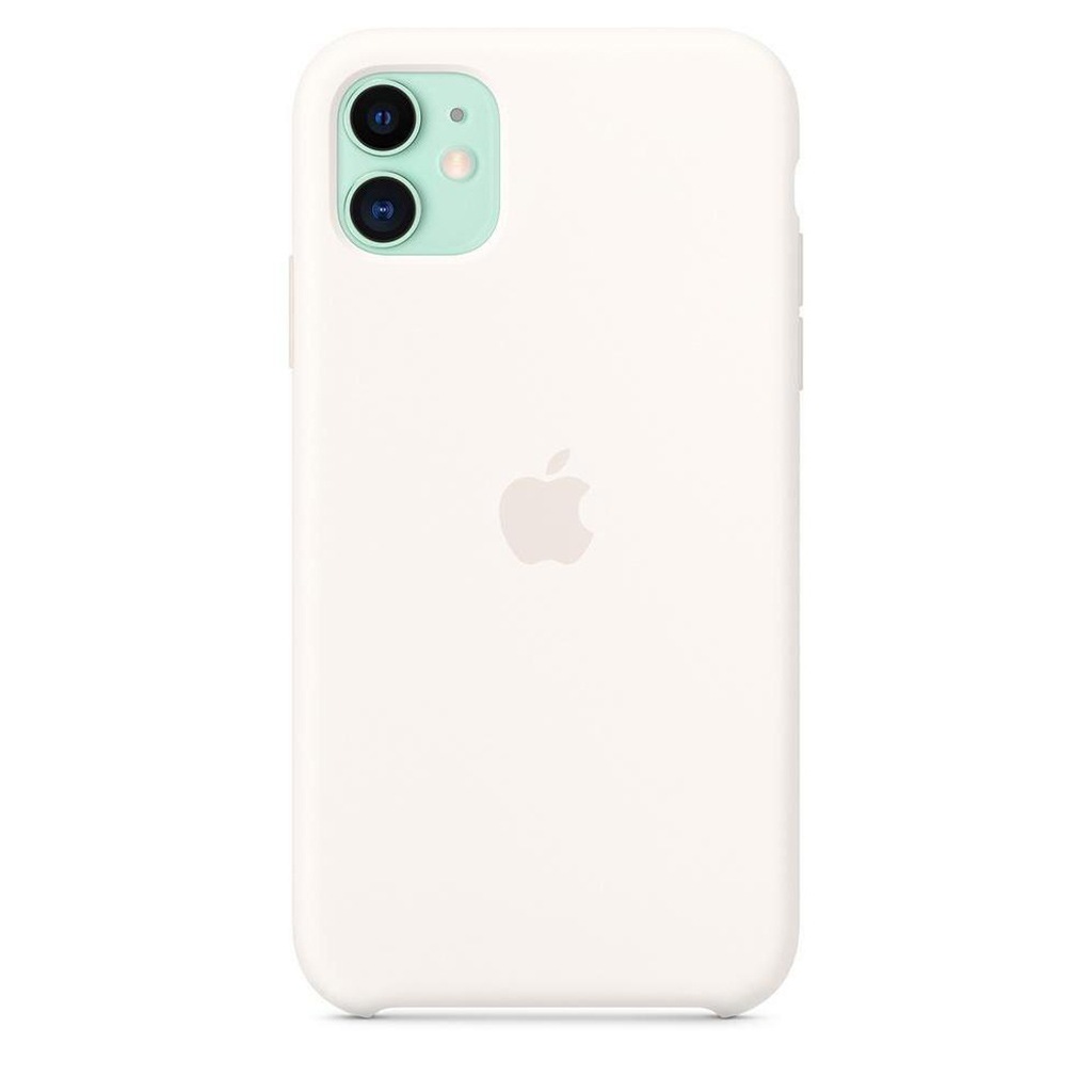 Apple Smartphone-Hülle »Apple iPhone 11 Silicone Case White«, iPhone 11, MWVX2ZM/A