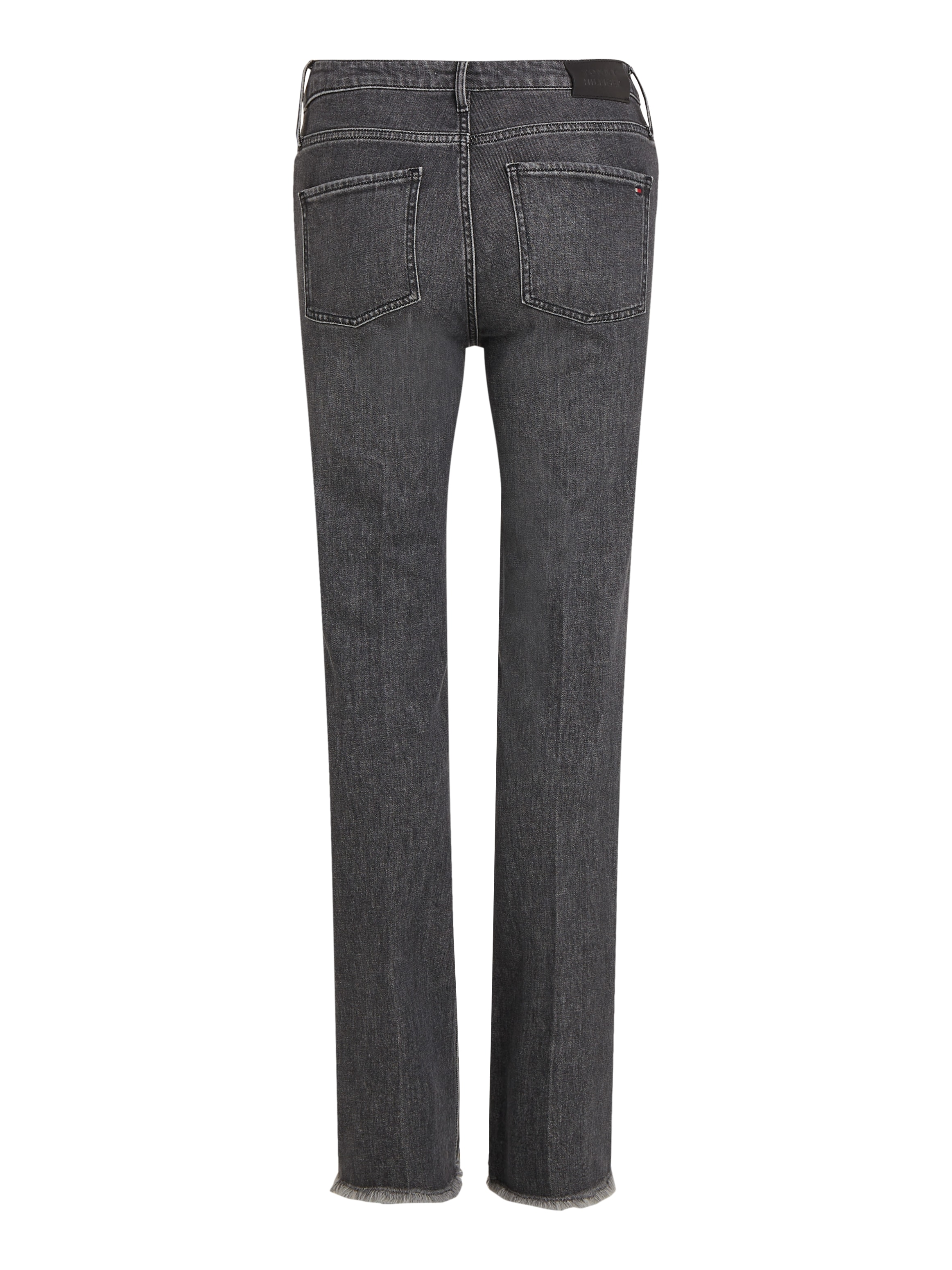 Tommy Hilfiger Bootcut-Jeans »BOOTCUT RW BEA«, mit Leder-Badge