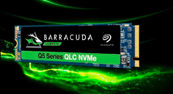Seagate interne SSD »BarraCuda Q5 QLC NVMe«, Anschluss M.2 PCIe 3.0