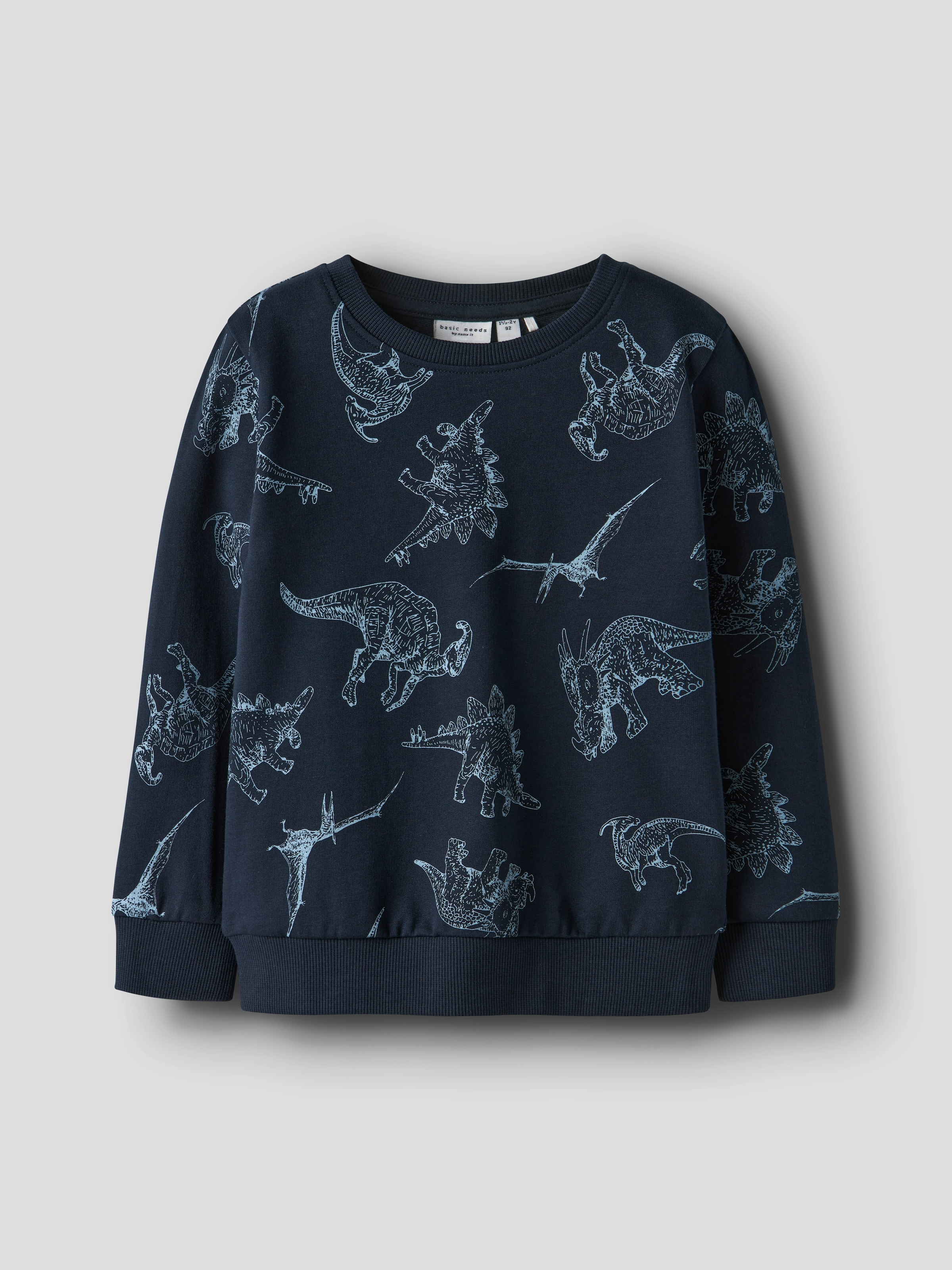 Name It Sweatshirt »NMMVARON LS AOP SWT UNB NOOS«, mit süssem Dino-Alloverprint