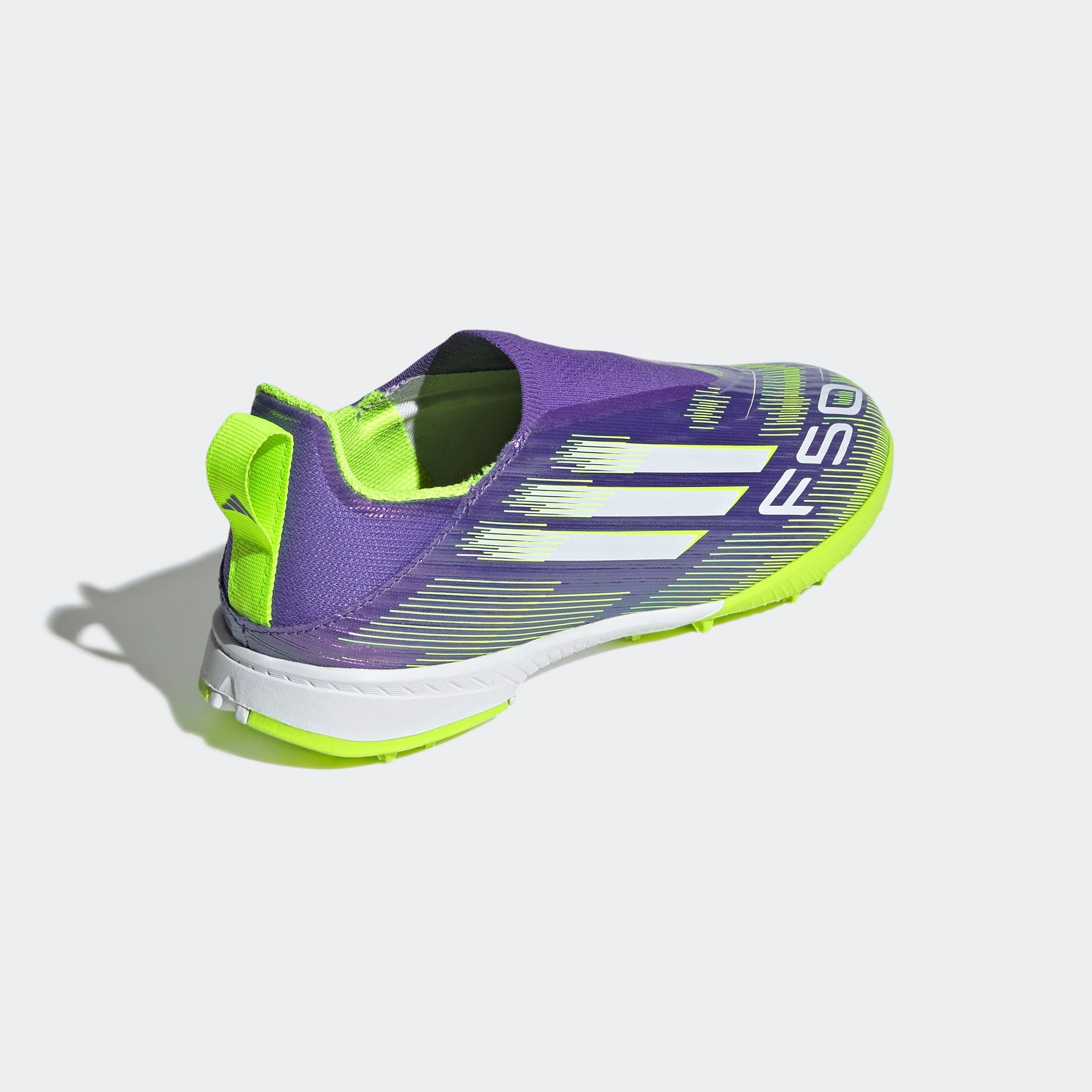 adidas Performance Fussballschuh »F50 LEAGUE LACELESS FIRM/MULTI-GROUND BOOTS KINDER«, geeignet für Rasen- und Kunstrasenplätze
