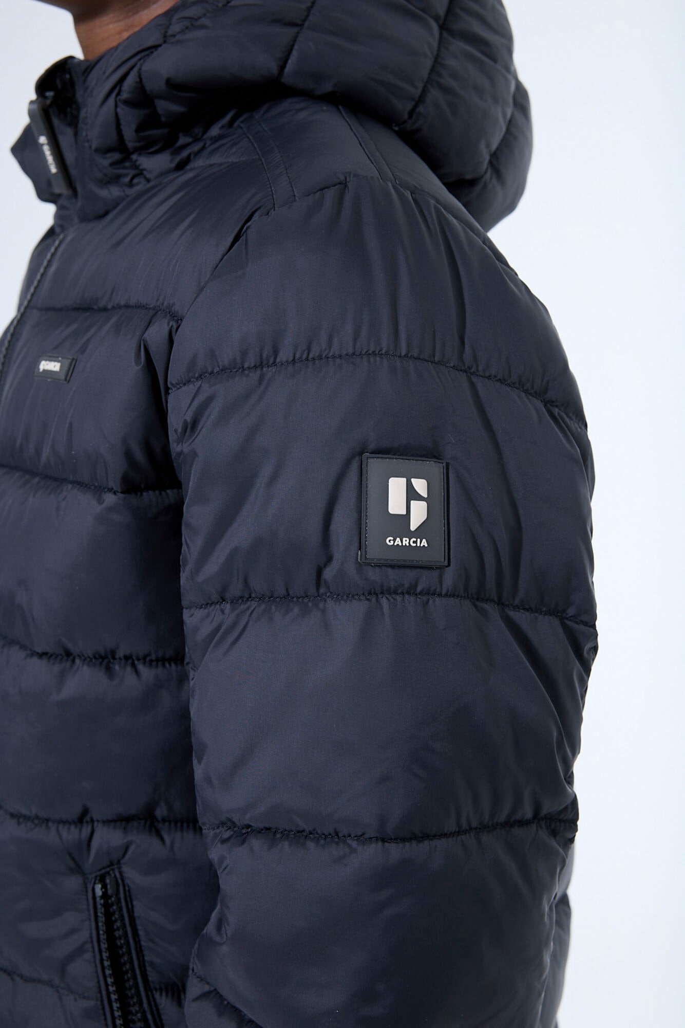 Garcia Steppjacke, mit Kapuze, mit Logo Stickerei for BOYS