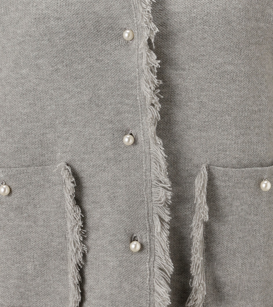 Aniston CASUAL Strickjacke, aufwändig mit Franzen verziert - NEUE KOLLEKTION