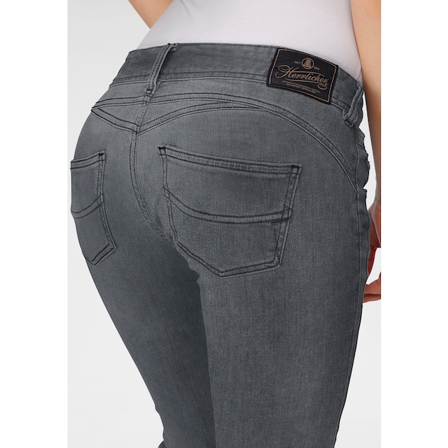 Herrlicher Slim-fit-Jeans »GILA SLIM DENIM BLACK CASHMERE TOUCH«, mit  optischem Schlankeffekt dank Keileinsatz online kaufen bei Jelmoli-Versand  Schweiz