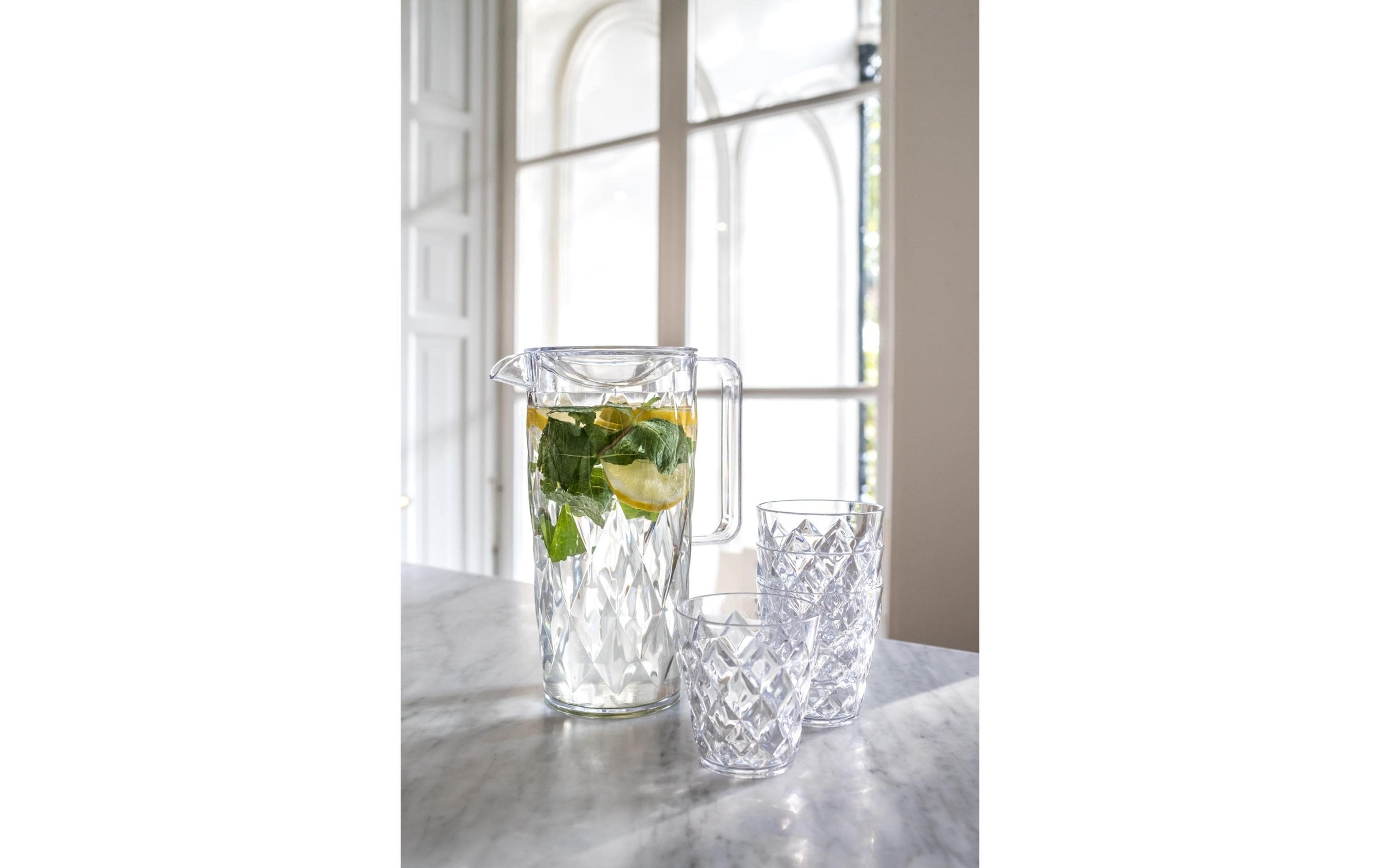 KOZIOL Karaffe »Koziol Crystal 45078 l 5-teilig«