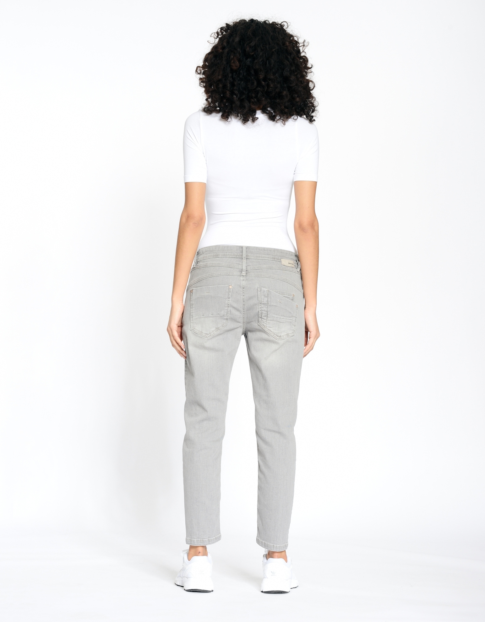 GANG Relax-fit-Jeans »94AMELIE CROPPED«, aus weicher Cord-Qualität