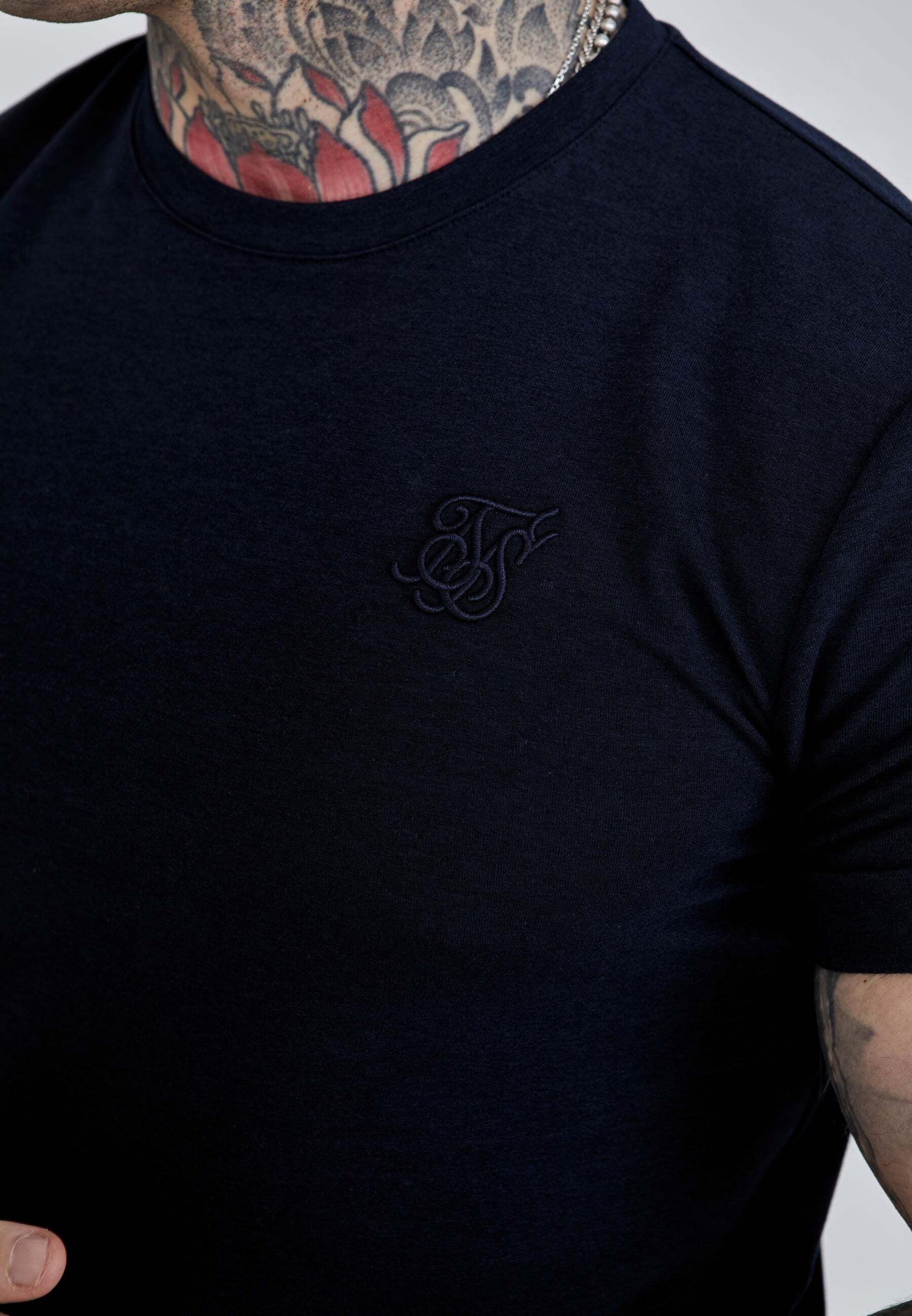 Siksilk T-Shirt »Siksilk T-Shirt Roll Sleeve T-Shirt«