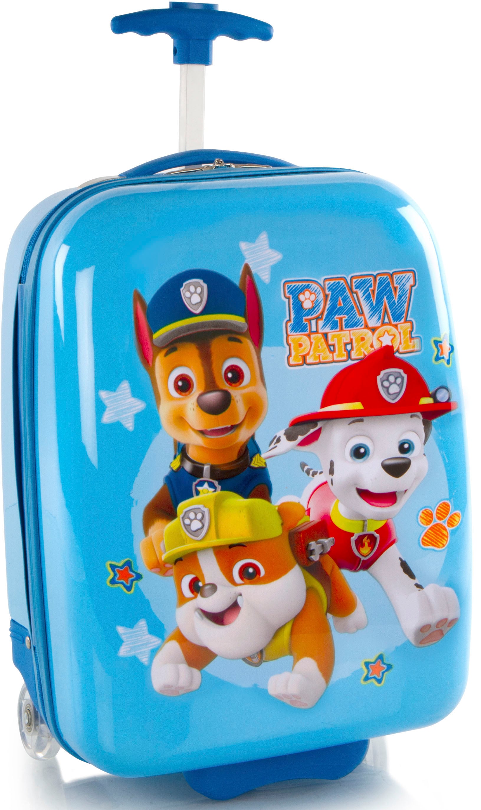 Kinderkoffer »Paw Patrol blau, 46 cm«, 2 St. Rollen, Heys x Joachim Llambi...