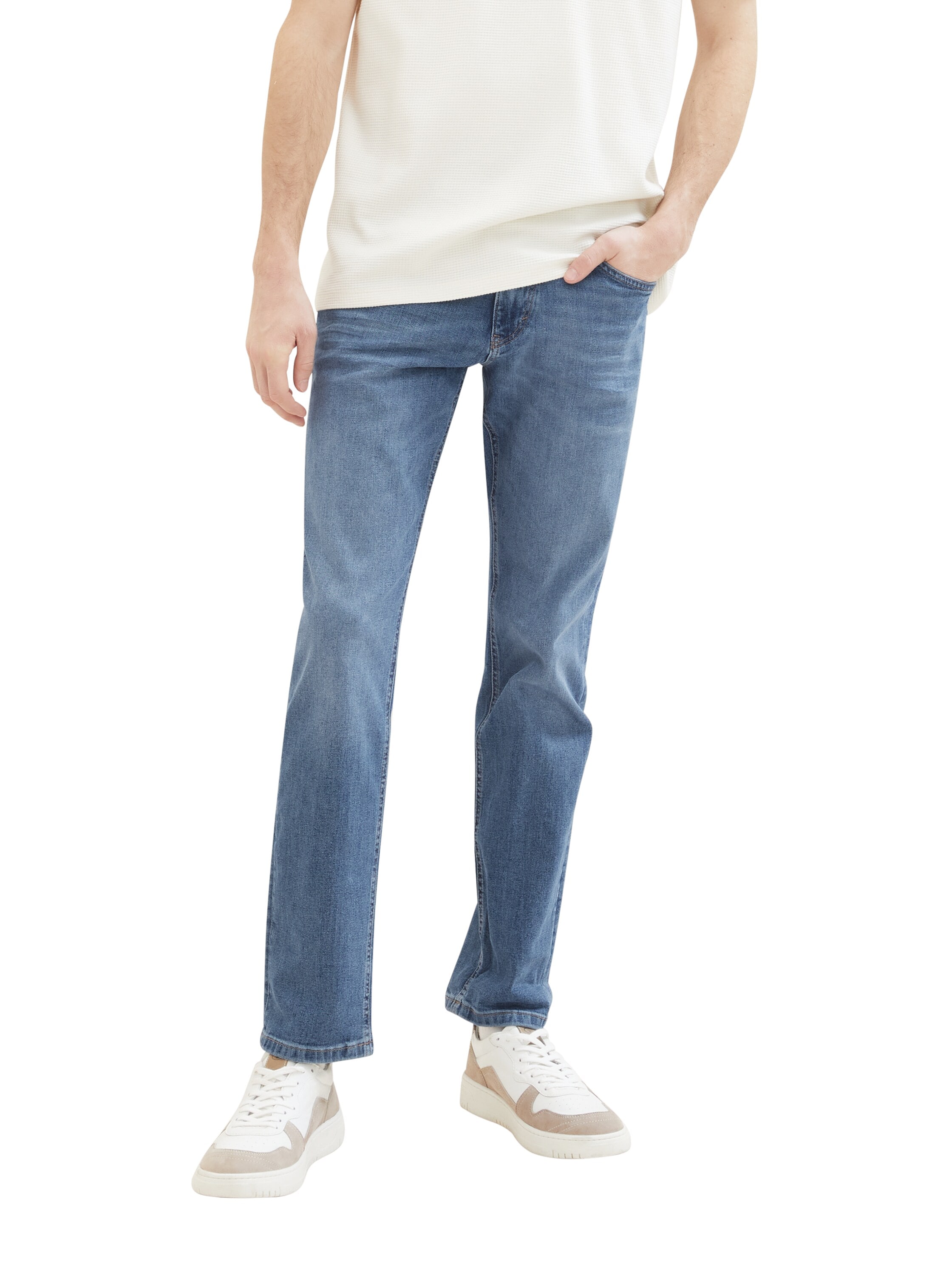 TOM TAILOR 5-Pocket-Jeans »MARVIN«, mit kleinem Logo-Print