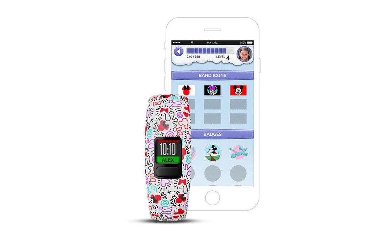 Garmin Fitnessuhr »Aktivitätssensor Jr. 2 Mickey/Minnie«