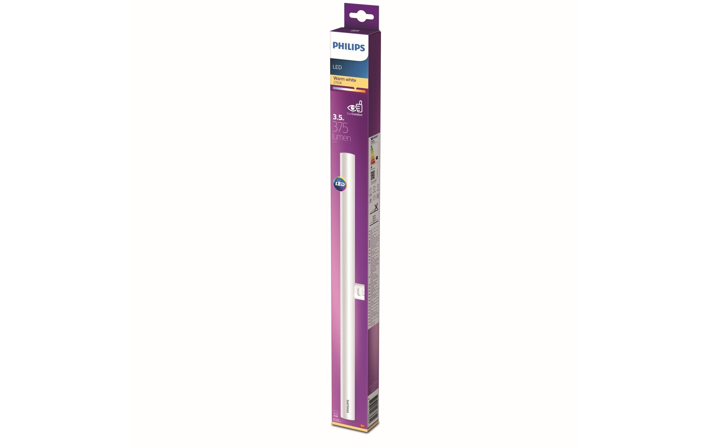 Philips LED-Leuchtmittel »500 mm, 3.5W, S14D, W«, S14d, Warmweiss