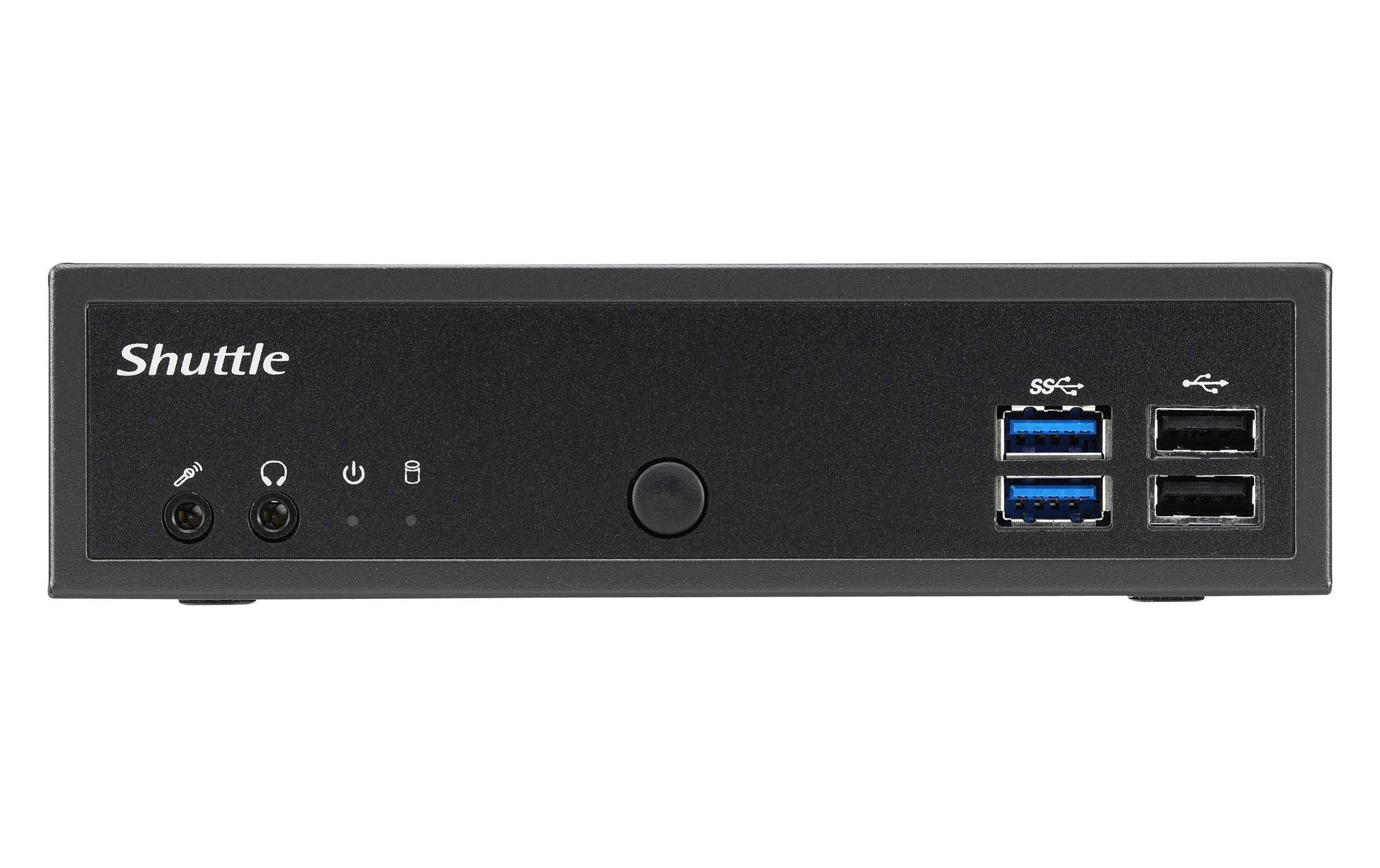 Shuttle Barebone-PC »XPC slim DH02U GTX 1050 4GB GDDR5«