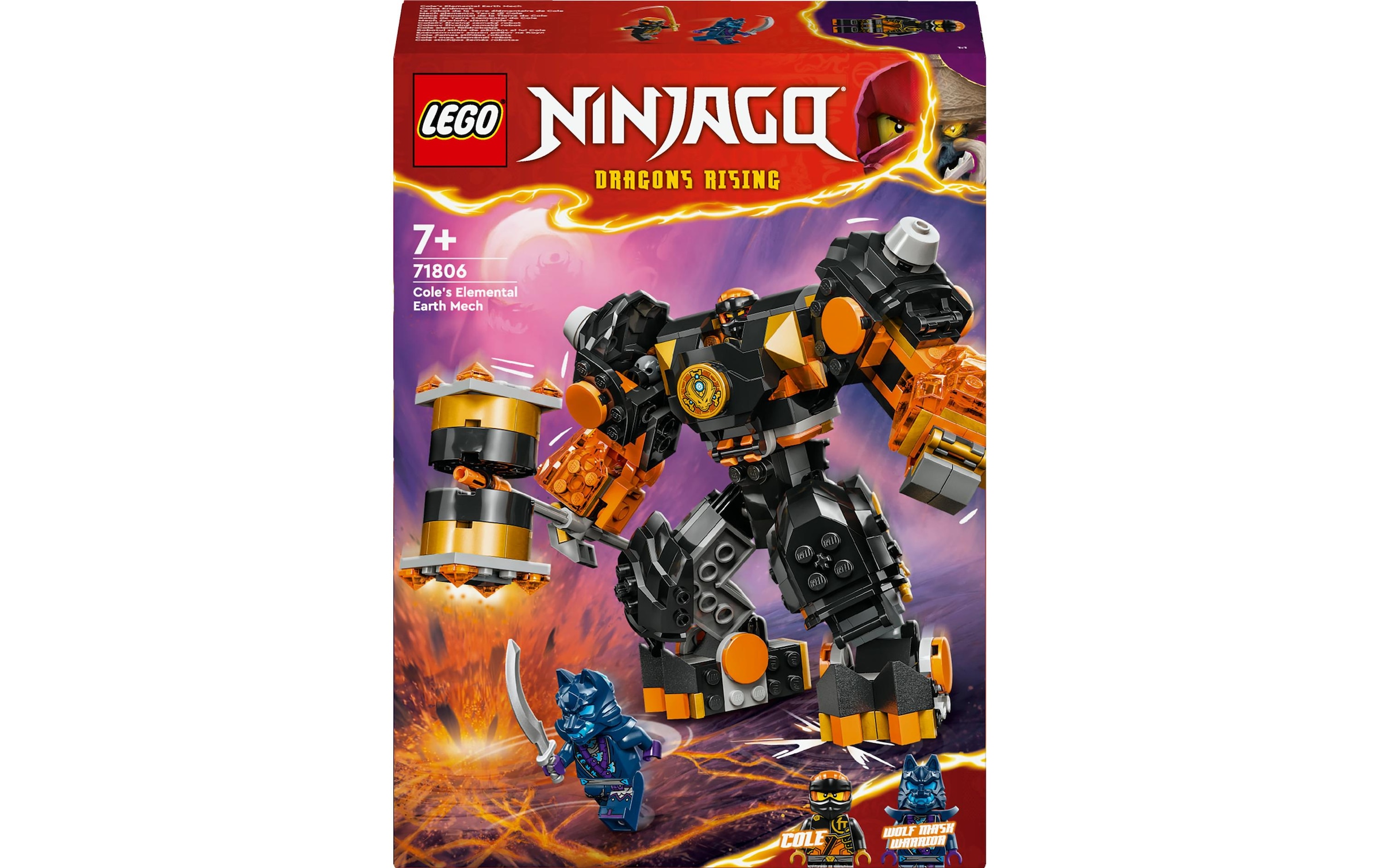 Spielbausteine »Ninjago Coles Erdmech 71806«, (235 St.)