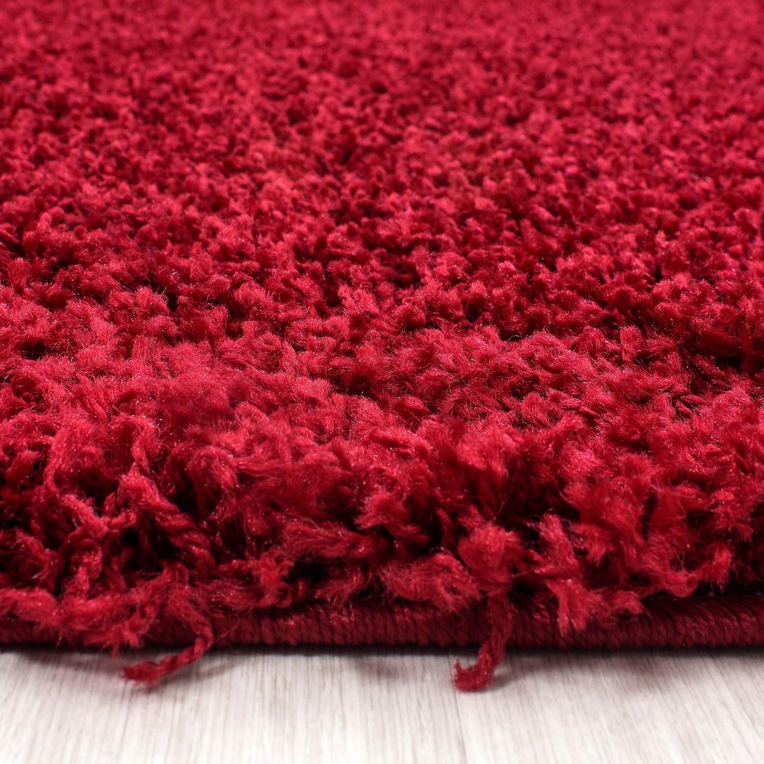 Ayyildiz Teppiche Hochflor-Teppich »Life Shaggy 1500«, rund, 30 mm Höhe, auch in rechteckig, Wohnzimmer, Langflor, grosse Farbauswahl