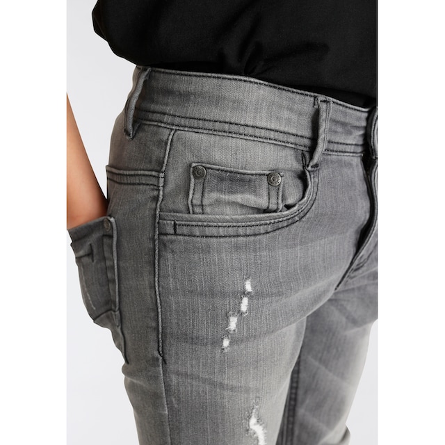 ✵ Arizona Stretch-Jeans »schmale Form mit toller Waschung« online entdecken  | Jelmoli-Versand