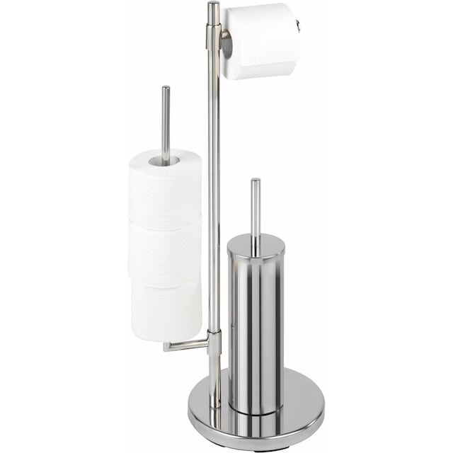 WENKO WC-Garnitur »Universalo«, aus Edelstahl, integrierter  Toilettenpapierhalter und WC-Bürstenhalter zu günstigen Preisen kaufen |  Jelmoli-Versand