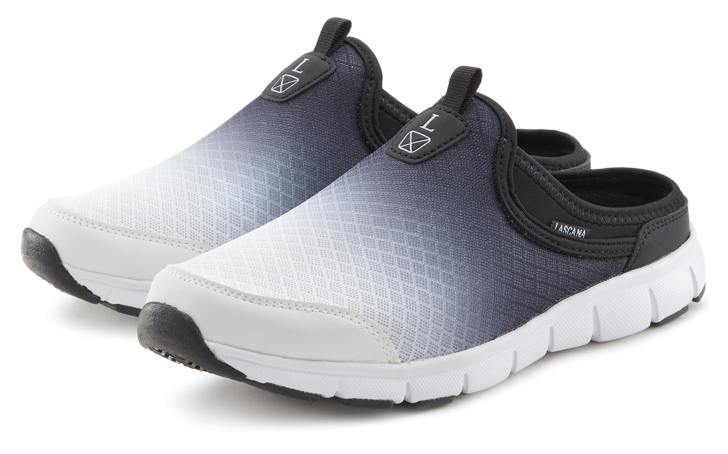 LASCANA Sneaker Halbschuh, Freizeitschuh, Sabot, Clogs aus leichtem Mesh-Material