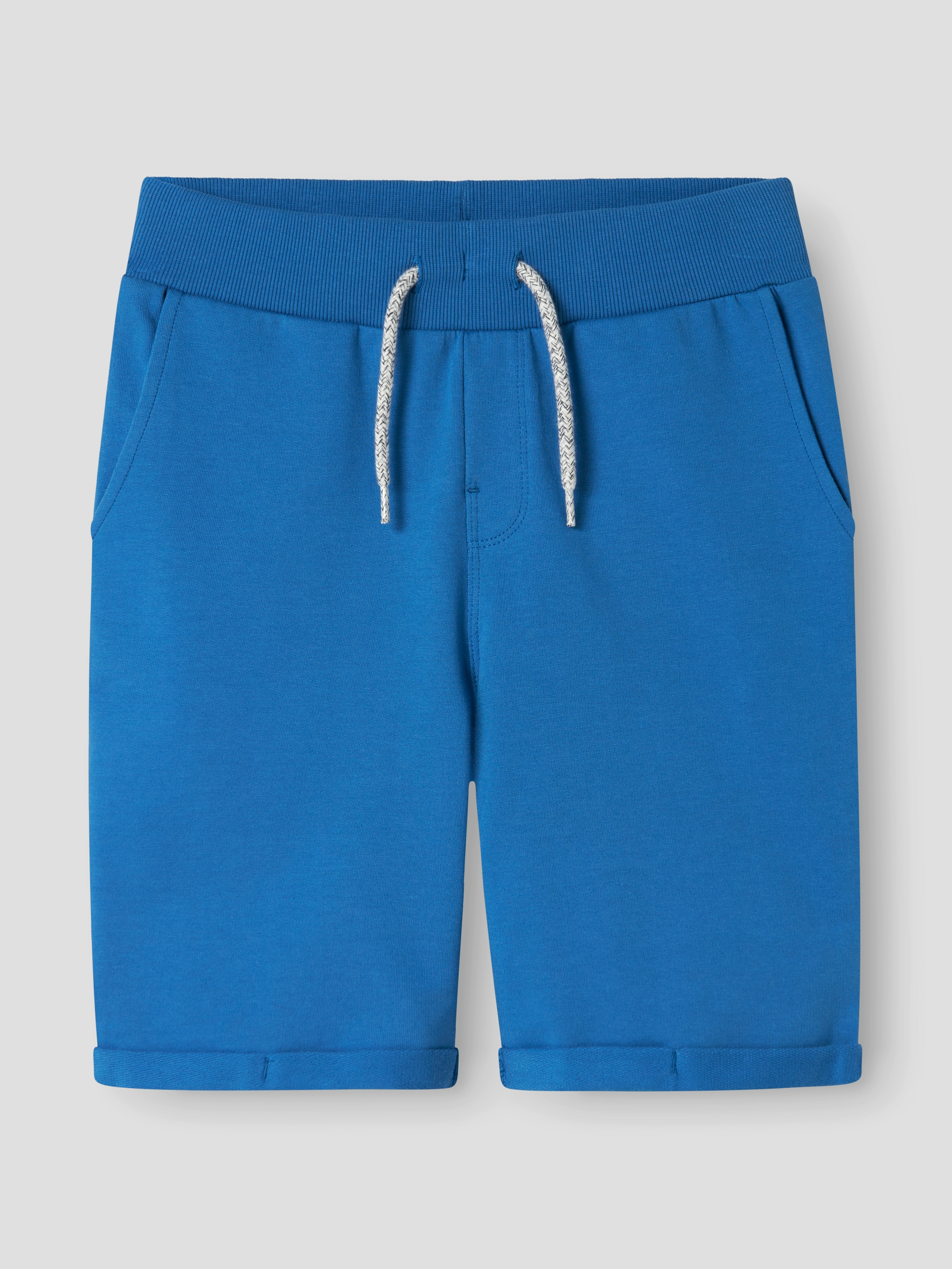 Name It Sweatshorts »NKMVERMO LONG SWE SHORTS UNB F NOOS« Baumwolle, Umschlagsaum