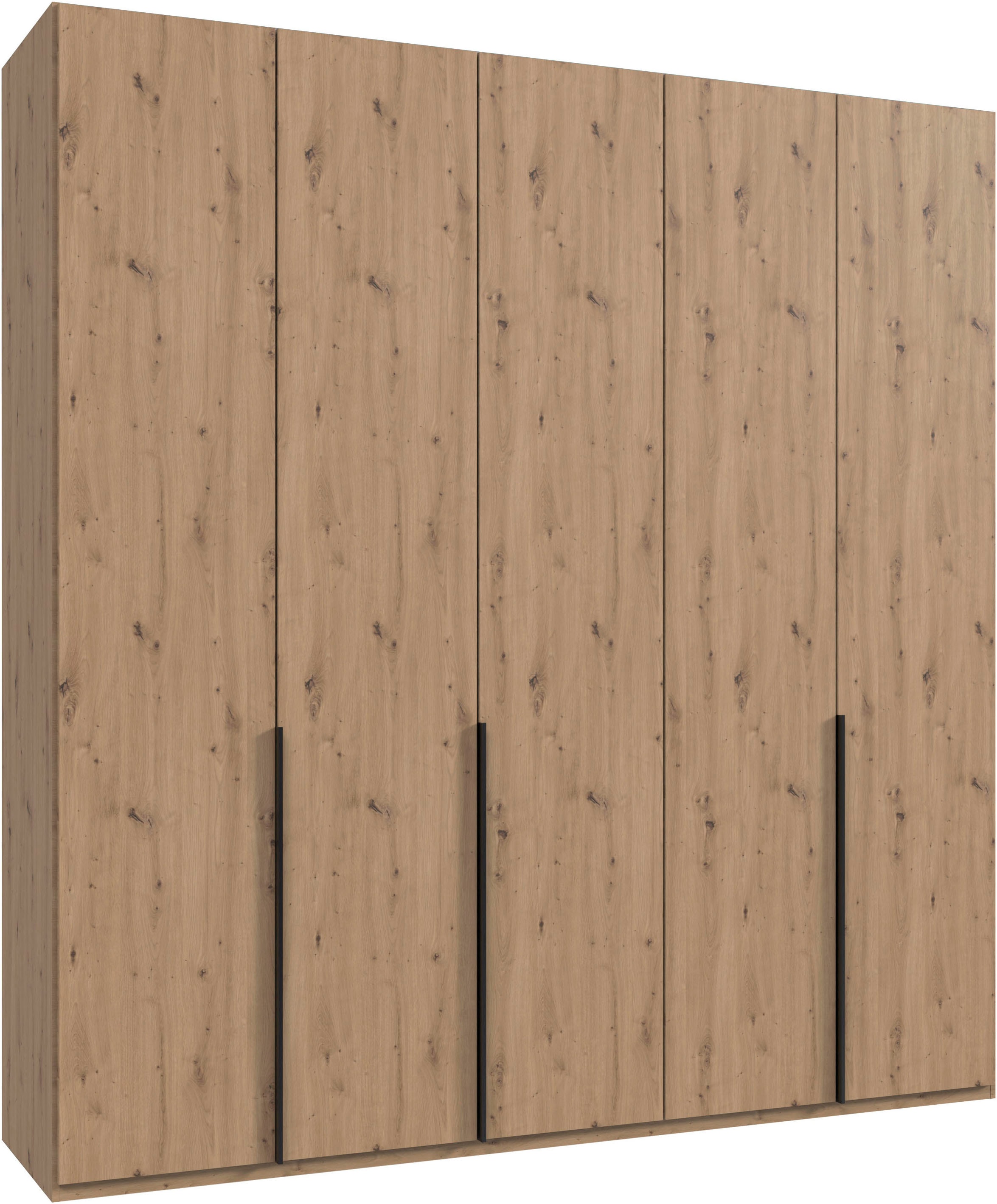 Wimex Kleiderschrank »Mugano,in 5 Breiten,2 Höhen,2 Tiefen, viele Farben, Made in Germany« in Basic oder Premium Ausstattung, mit langen Griffen aus Metall, mit oder ohne Spiegel