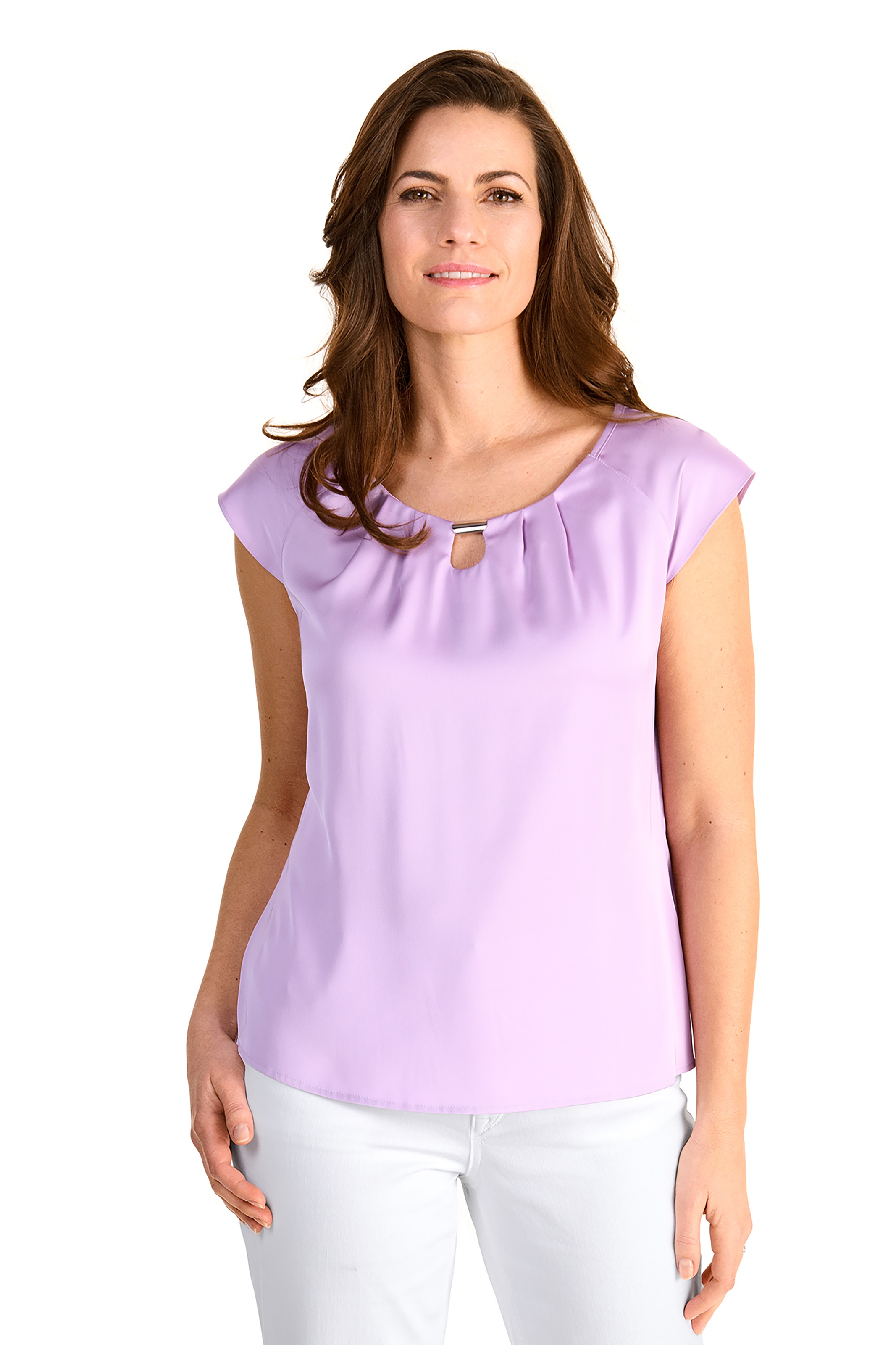 HERMANN LANGE Collection Shirttop »SOPHIE« mit Detail am Ausschnitt