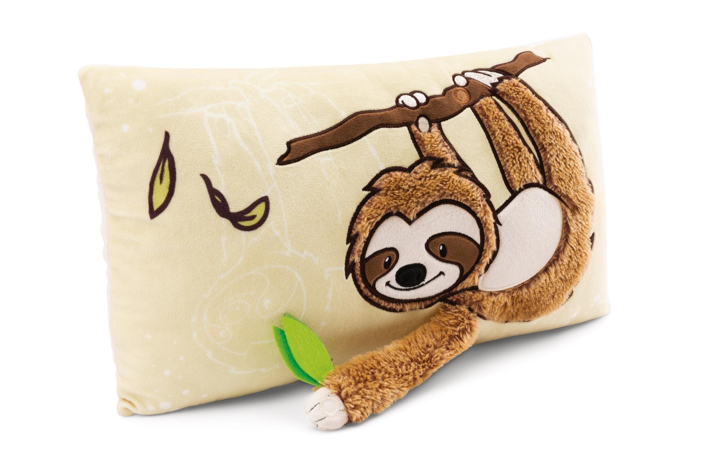 Nici Dekokissen »Faultier Slobby 43 x 25 cm«