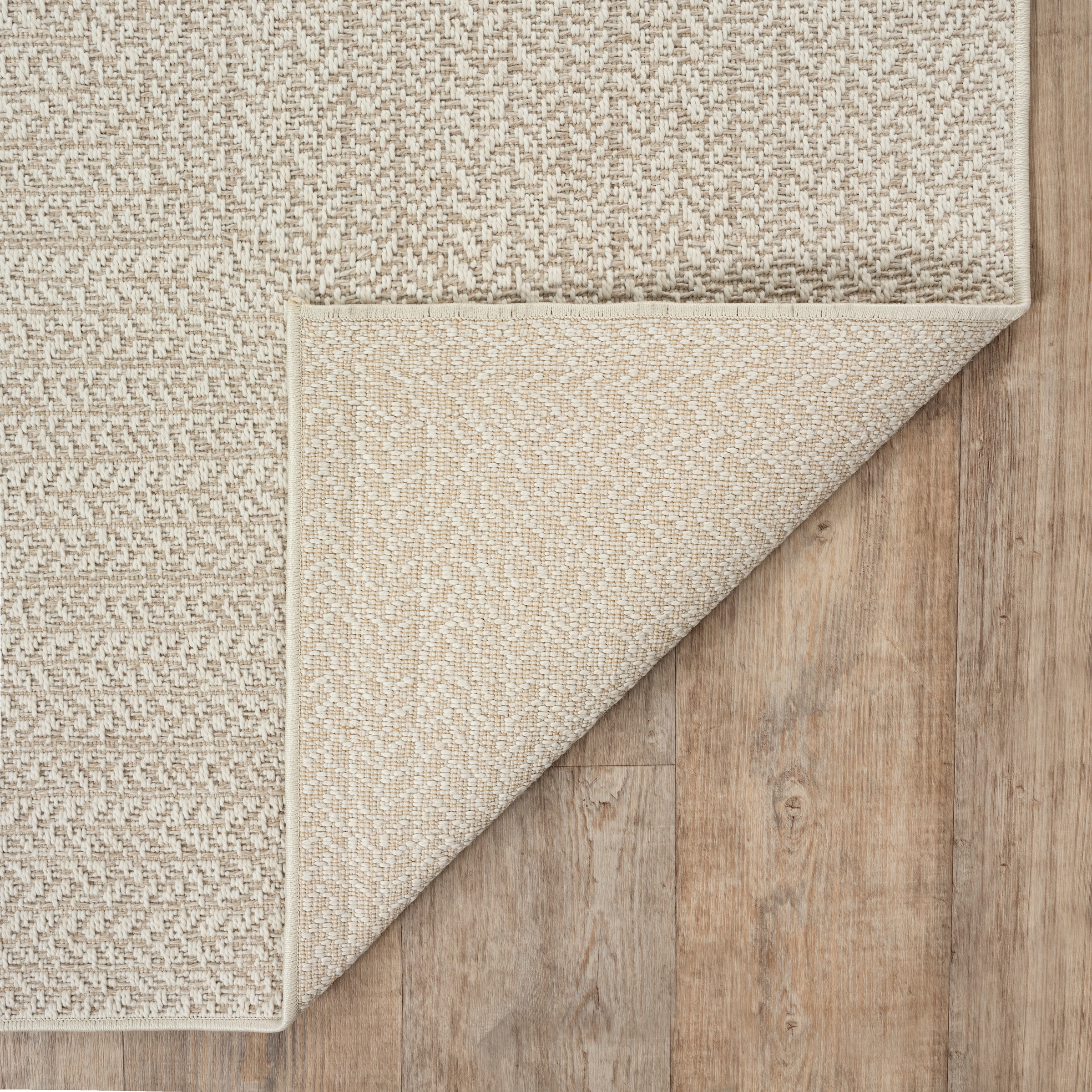 merinos Teppich »Kenzy 1«, rechteckig, 10 mm Höhe, robuster In- und Outdoor Teppich im natürlichen Jute-Look, wetterfest