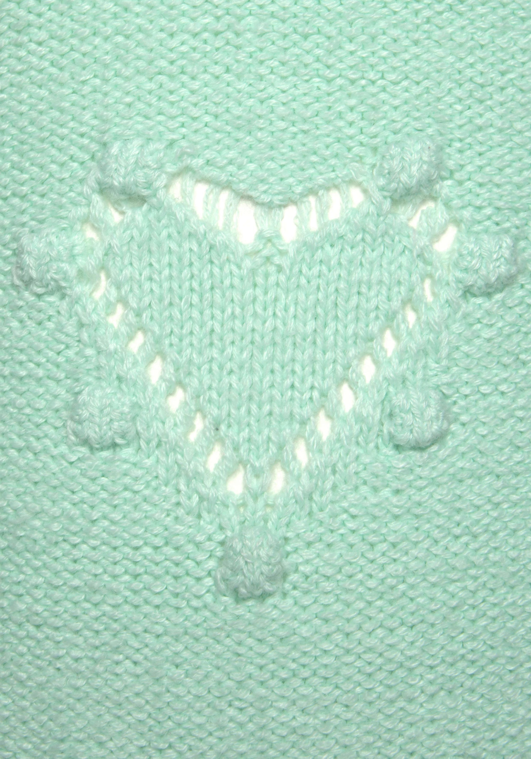 ✵ KIDSWORLD günstig Mädchen«, | kleine Jelmoli-Versand kaufen »für Strickpullover gestricktem Herzchenmuster