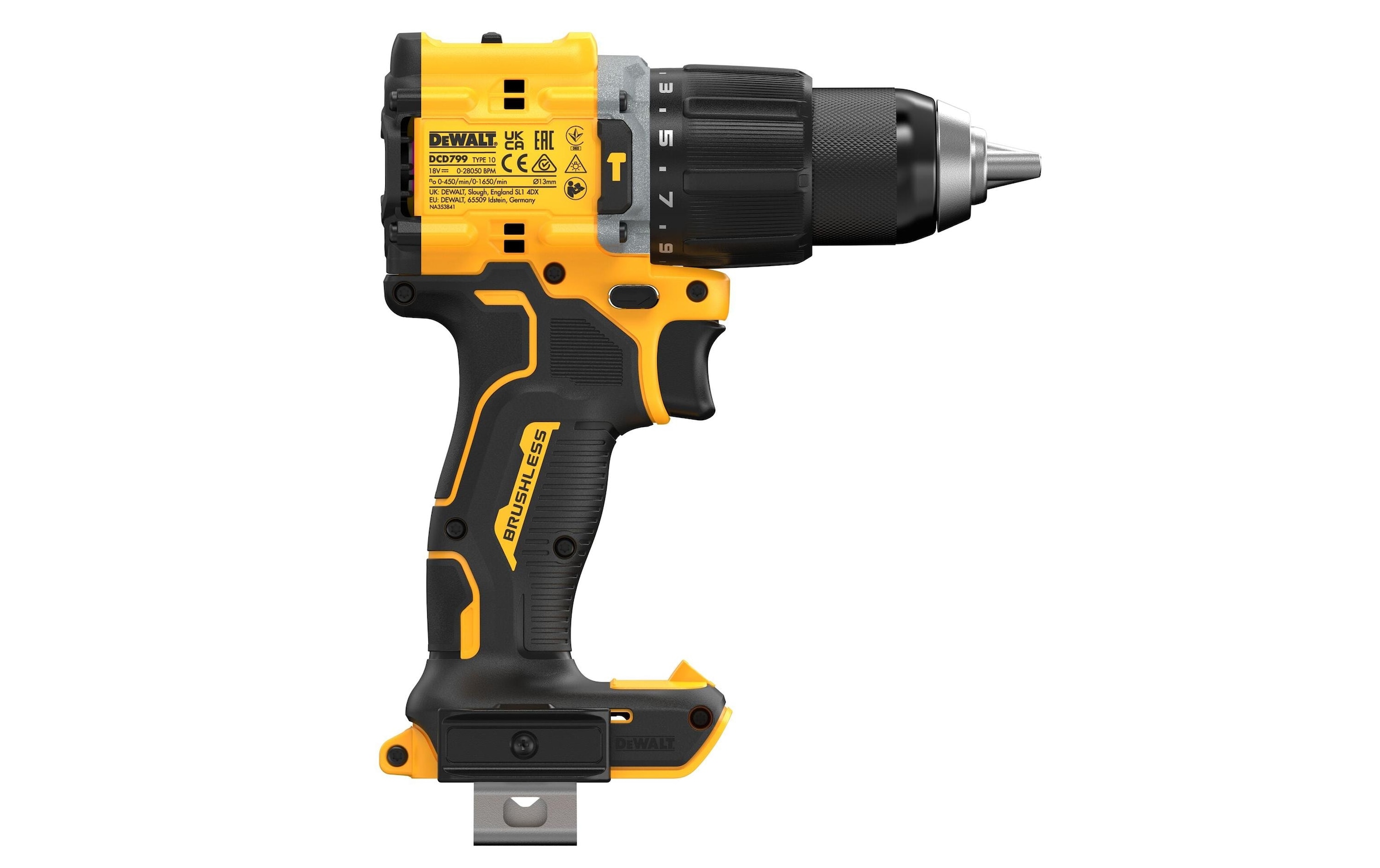 DeWalt Akku-Bohrschrauber »18 V DCD799NT-XJ Ohne Akku«