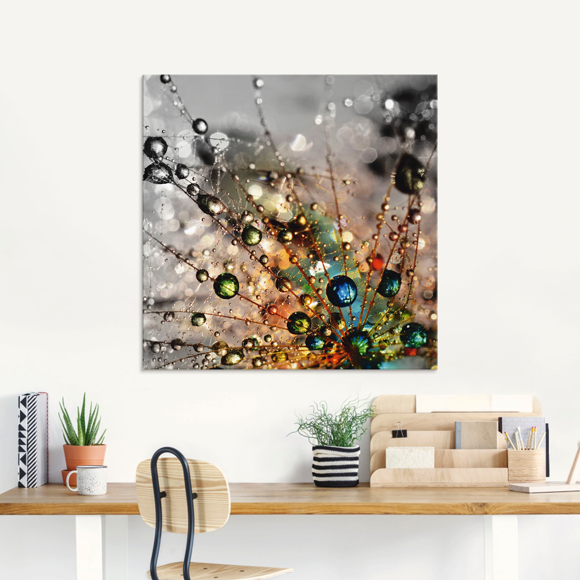 Artland Glasbild »Farbenfrohe Natur«, Blumen, (1 St.), in verschiedenen  Grössen online shoppen | Jelmoli-Versand