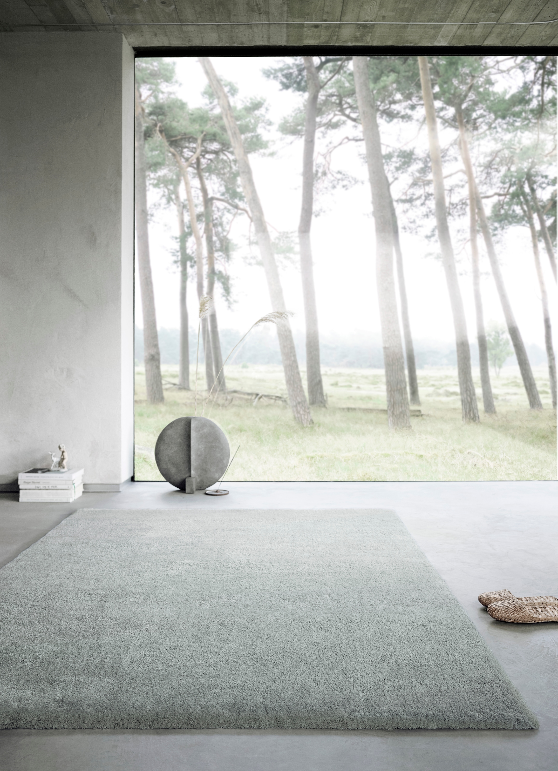 Wecon home Basics Hochflor-Teppich »Emilia«, rechteckig, Wohnzimmer online  kaufen | Jelmoli-Versand