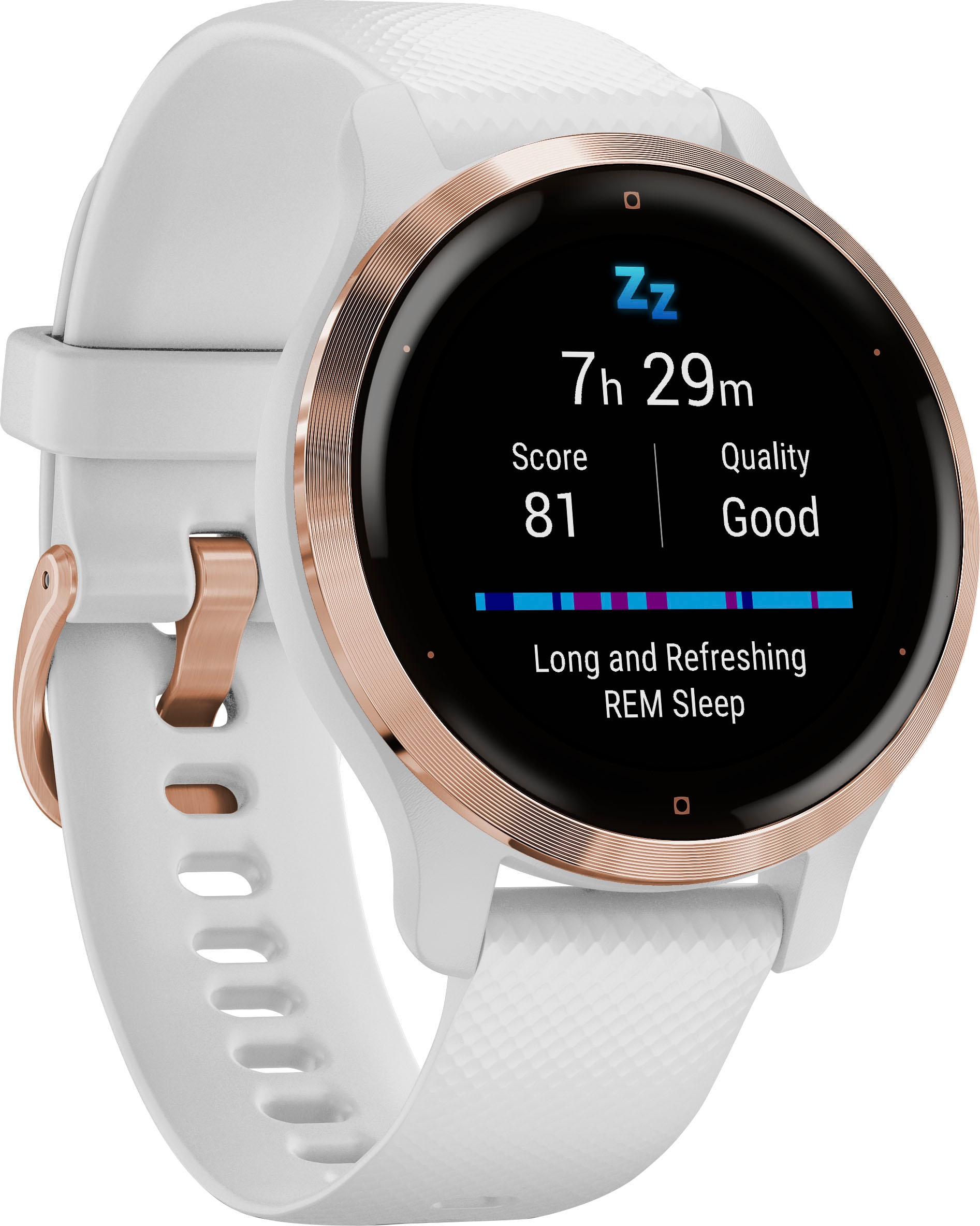 Garmin Smartwatch »Venu 2S«, (2,8 cm / 1,1 Zoll), 8 GB, 25 vorinstallierten Sport-Apps