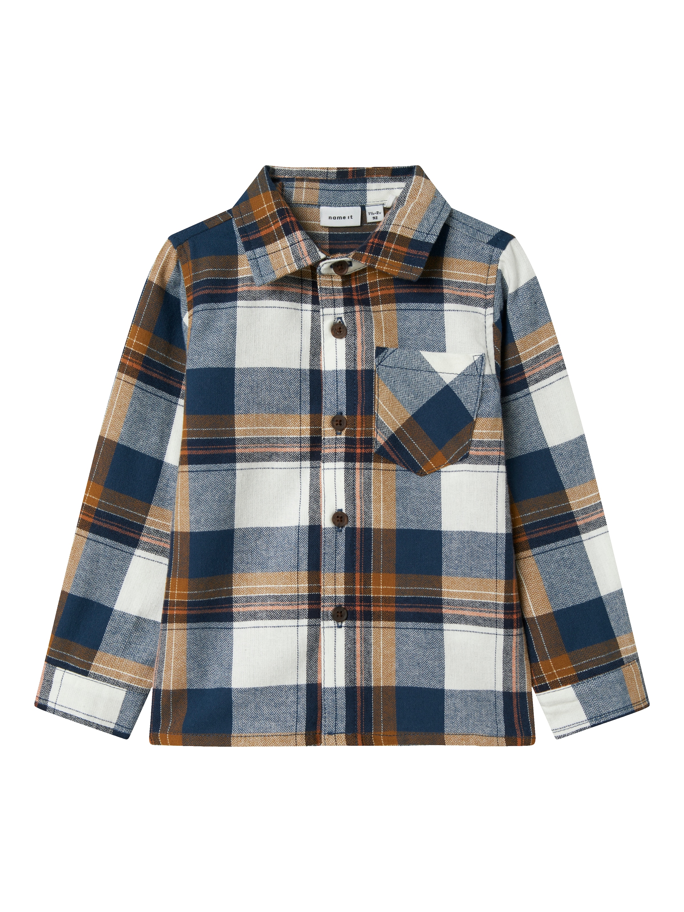 Name It Langarmhemd »NMMOWENTA LS NREG SHIRT«