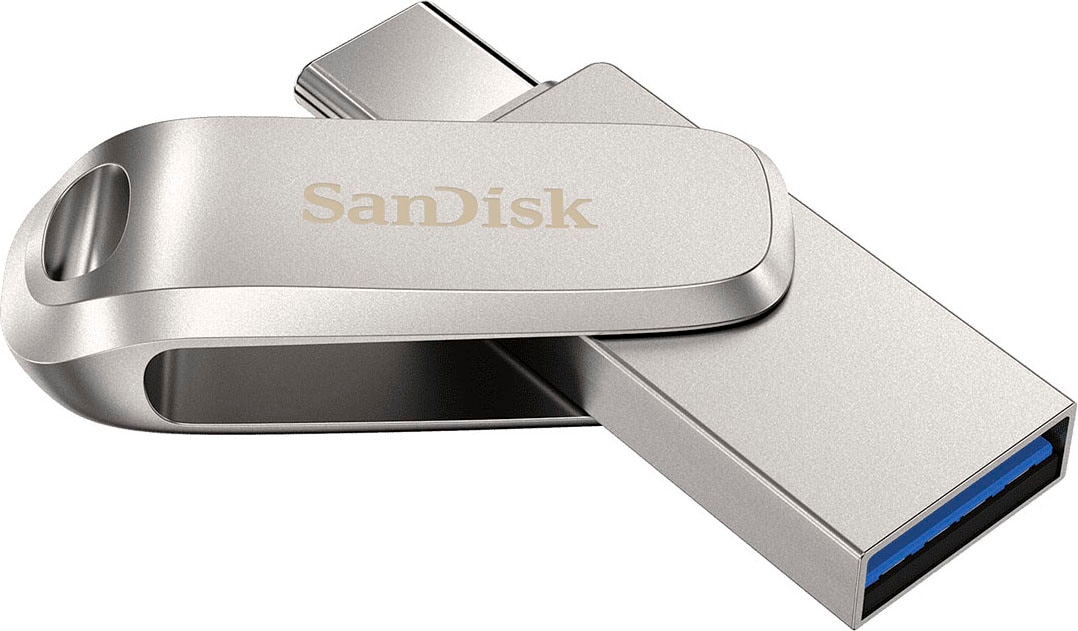 Sandisk USB-Stick »Ultra® Dual Drive Luxe USB Type-C™ 32 GB«, (USB 3.1 Lesegeschwindigkeit 150 MB/s)