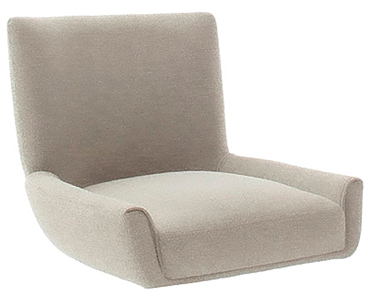MCA furniture 4-Fussstuhl »WILSON Esszimmerstuhl, Armlehnstuhl, Polsterstuhl, modern«, (Set), 1 St., Flachgewebe, Stuhl, Armlehnenstuhl, drehbar, Taschenfederkern, belastbar 160 kg,XXL
